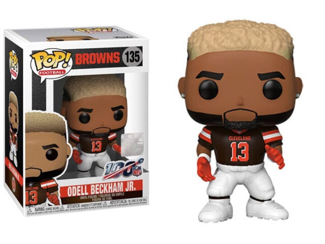 Funko NFL Browns Pop! Football Odell Beckham Jr. Vinyl Figure