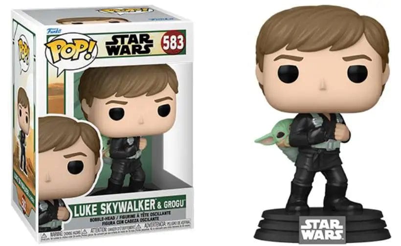 Funko Pop!: Star Wars - Luke Skwyalker & Grogu (Book of Boba Fett)