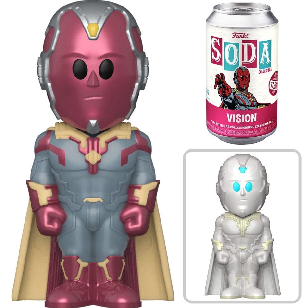 Funko Toys > Funko > Funko Soda Funko Soda: Marvel - Vision 889698639057 63905