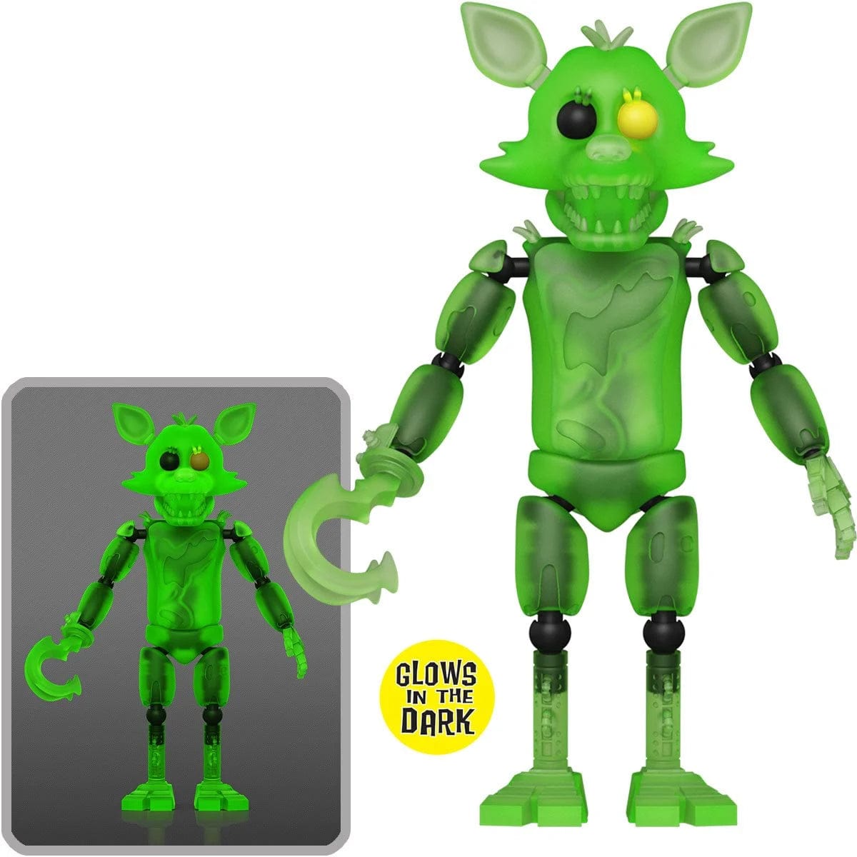 Funko Action Figure: Five Night's at Freddy's - Radioactive Foxy (Special Delivery) - Third Eye