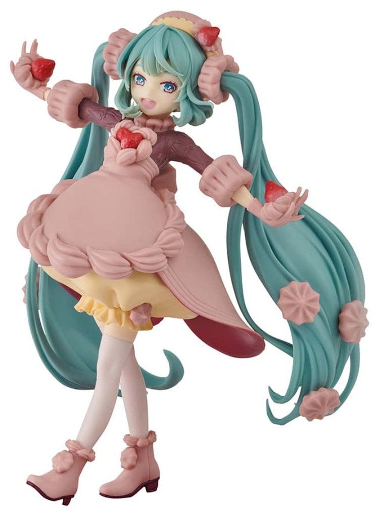 Furyu Toys > Statues > Anime FuRyu: Vocaloid - Hatsune Miku, Strawberry Choco Short (Sweet Sweets) 4580736400580