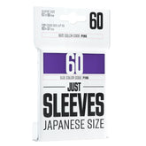 Gamegenic Game Supplies > Card Sleeves Just Sleeves: Japanese Size, Purple 4251715411452 GX1018