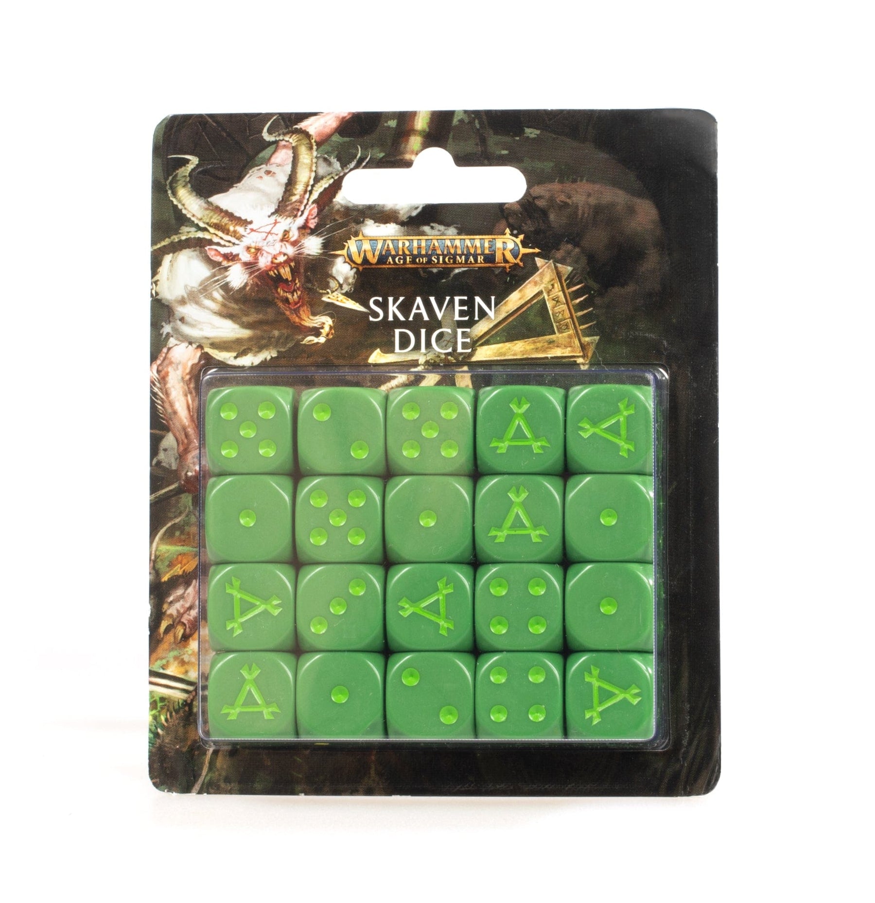 Games Workshop Tabletop Games > Games Workshop > Age of Sigmar Warhammer - Age of Sigmar: Skaven - Dice 5011921143573 90-04