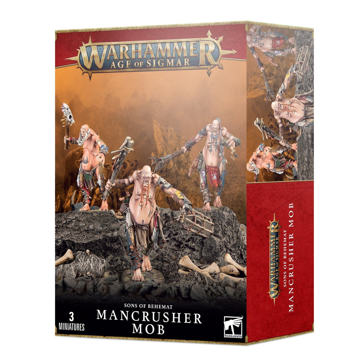 Warhammer - Age of Sigmar: Sons of Behemat - Mancrusher Mob - Third Eye