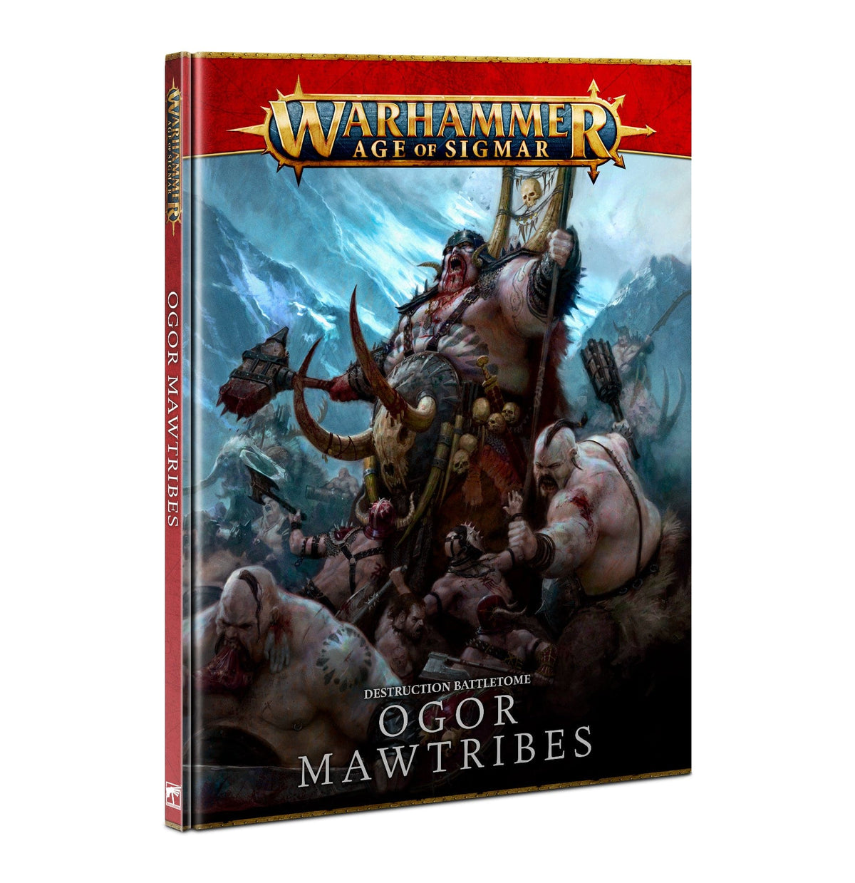 Games Workshop Tabletop Games > Games Workshop > Age of Sigmar Warhammer - Age of Sigmar: Ogor Mawtribes - Battletome 3E 9781839068645 95-03