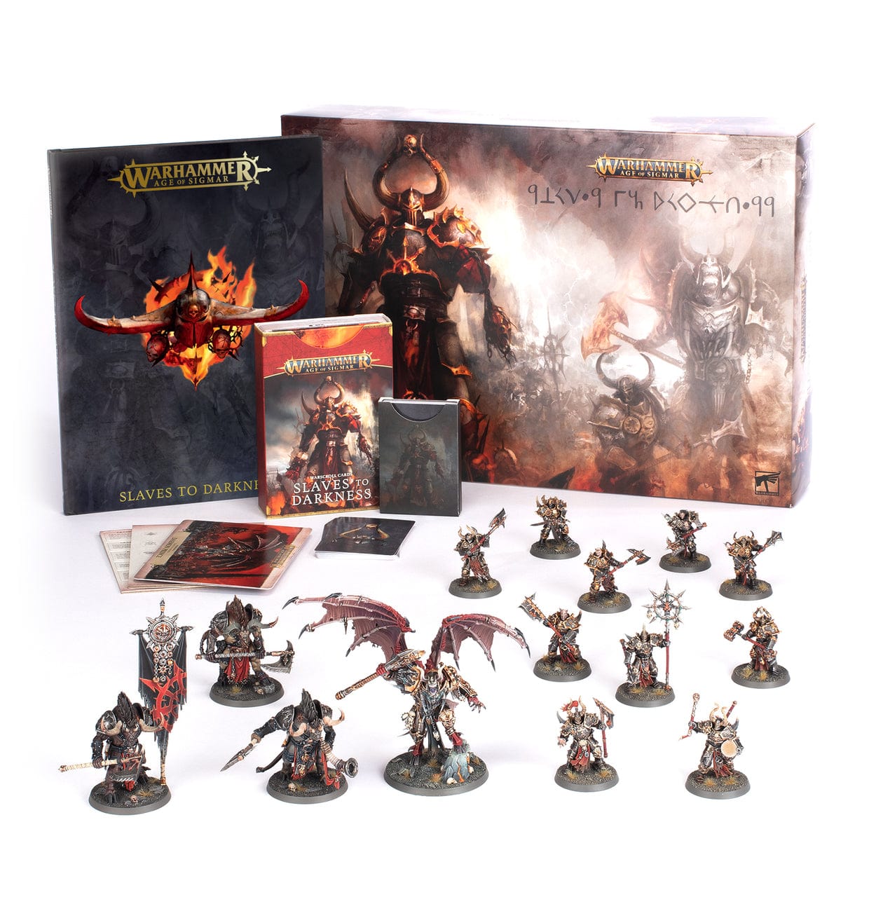 Games Workshop Tabletop Games > Games Workshop > Age of Sigmar Warhammer - Age of Sigmar: Slaves to Darkness - Army Set 5011921176816 83-92