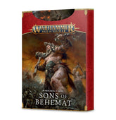 Games Workshop Tabletop Games > Games Workshop > Age of Sigmar Warhammer - Age of Sigmar: Sons of Behemat - Warscroll Cards 5011921191789 93-04