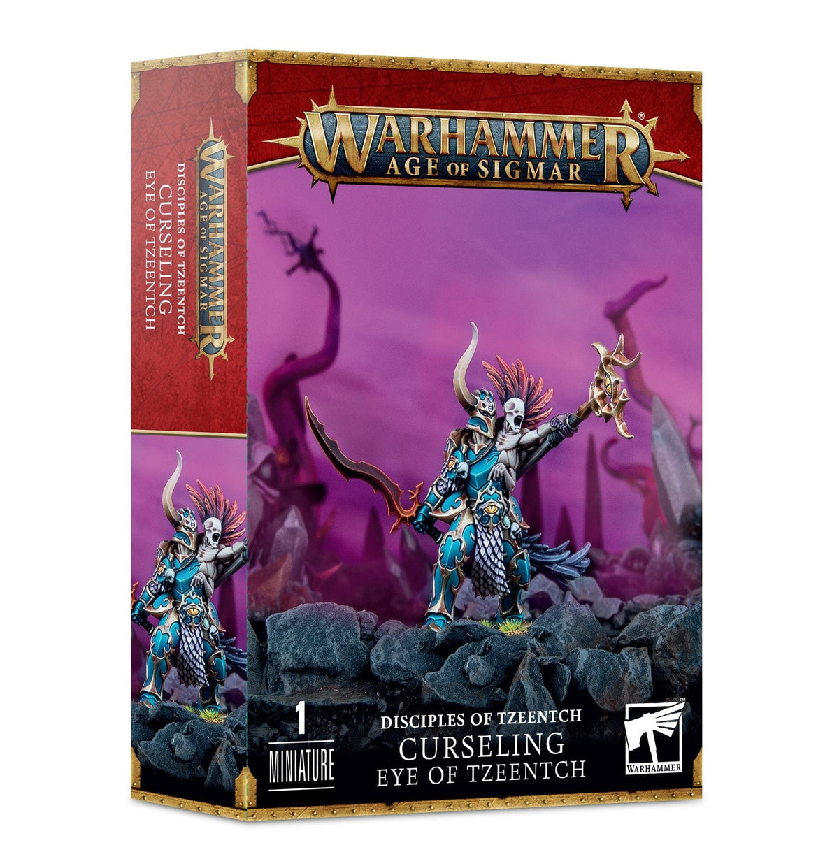 Games Workshop Tabletop Games > Games Workshop > Age of Sigmar Warhammer - Age of Sigmar: Disciples of Tzeentch - Curseling, Eye of Tzeentch 5011921191505 83-68