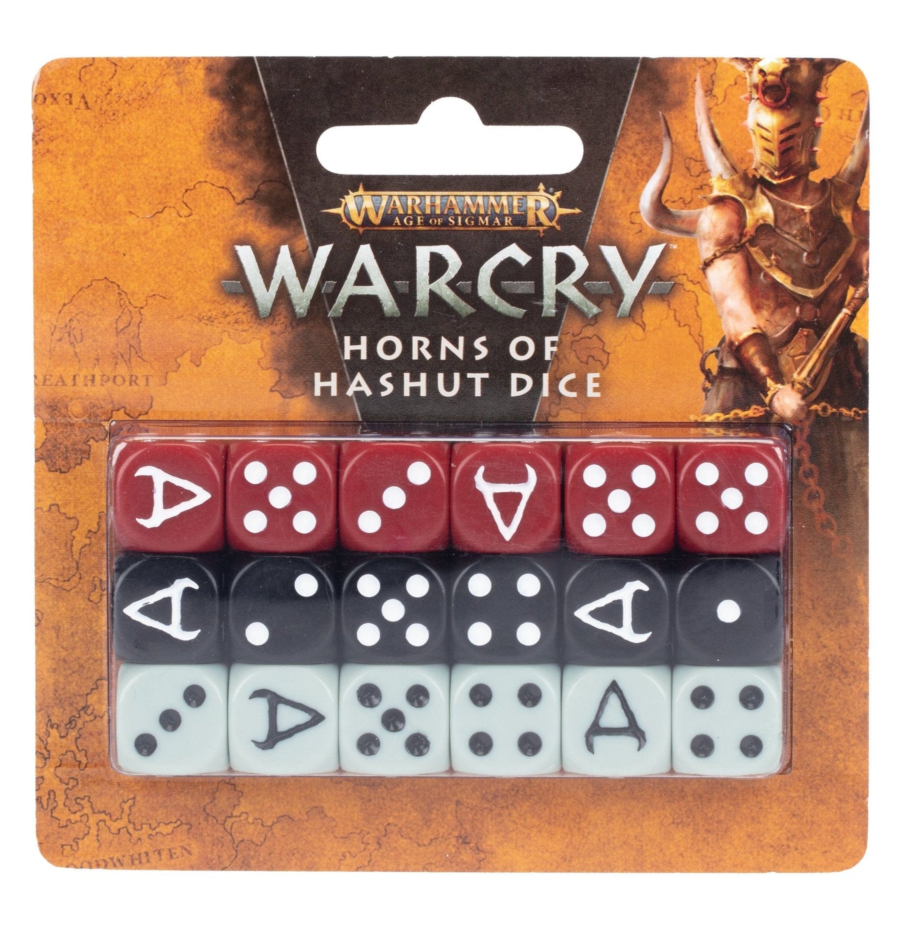 Warhammer - Age of Sigmar Warcry: Horns of Hashut - Dice - Third Eye