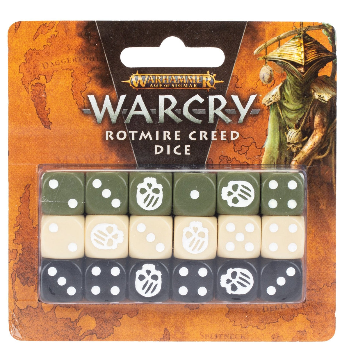 Warhammer - Age of Sigmar Warcry: Rotmire Creed - Dice - Third Eye