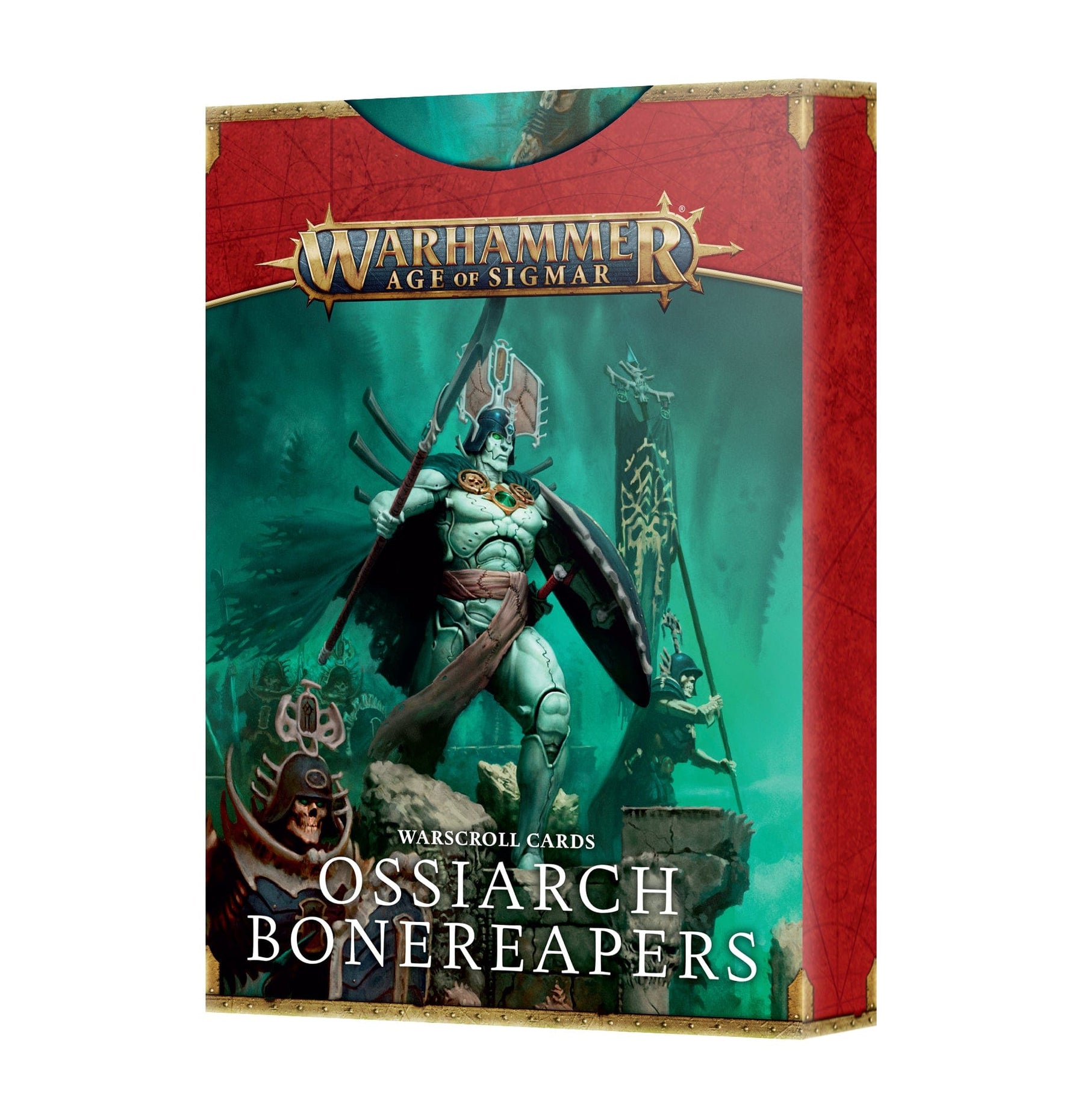 Games Workshop Tabletop Games > Games Workshop > Age of Sigmar Warhammer - Age of Sigmar: Ossiarch Bonereapers - Warscroll Cards 5011921175215 94-02