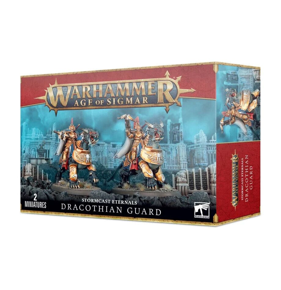Games Workshop Tabletop Games > Games Workshop > Age of Sigmar Warhammer - Age of Sigmar: Stormcast Eternals - Dracothian Guard 3E 5011921166039 96-24