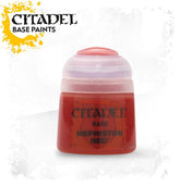 Games Workshop Tabletop Games > Games Workshop > Citadel Citadel: Base Paint - Mephiston Red (New Version) 5011921185931 21-03