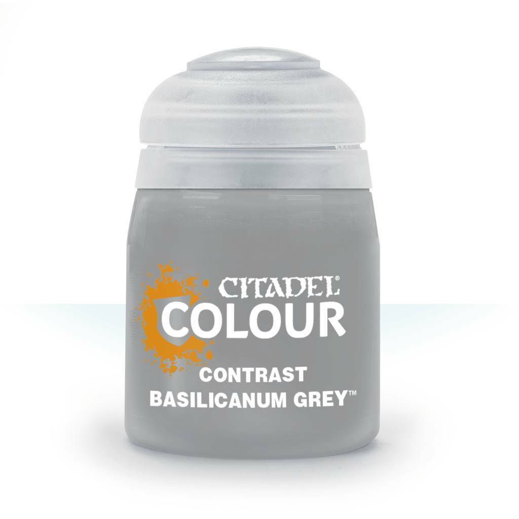 Citadel: Contrast Paint - Basilicanum Grey (New Version)