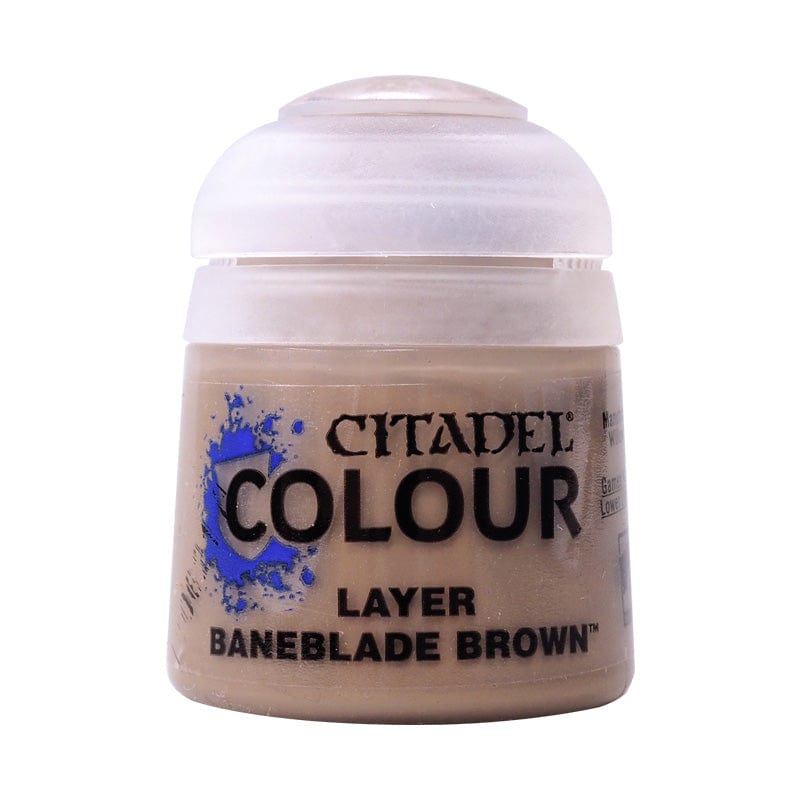 Games Workshop Tabletop Games > Games Workshop > Citadel Citadel: Layer Paint - Baneblade Brown (New Version) 5011921186600 22-48