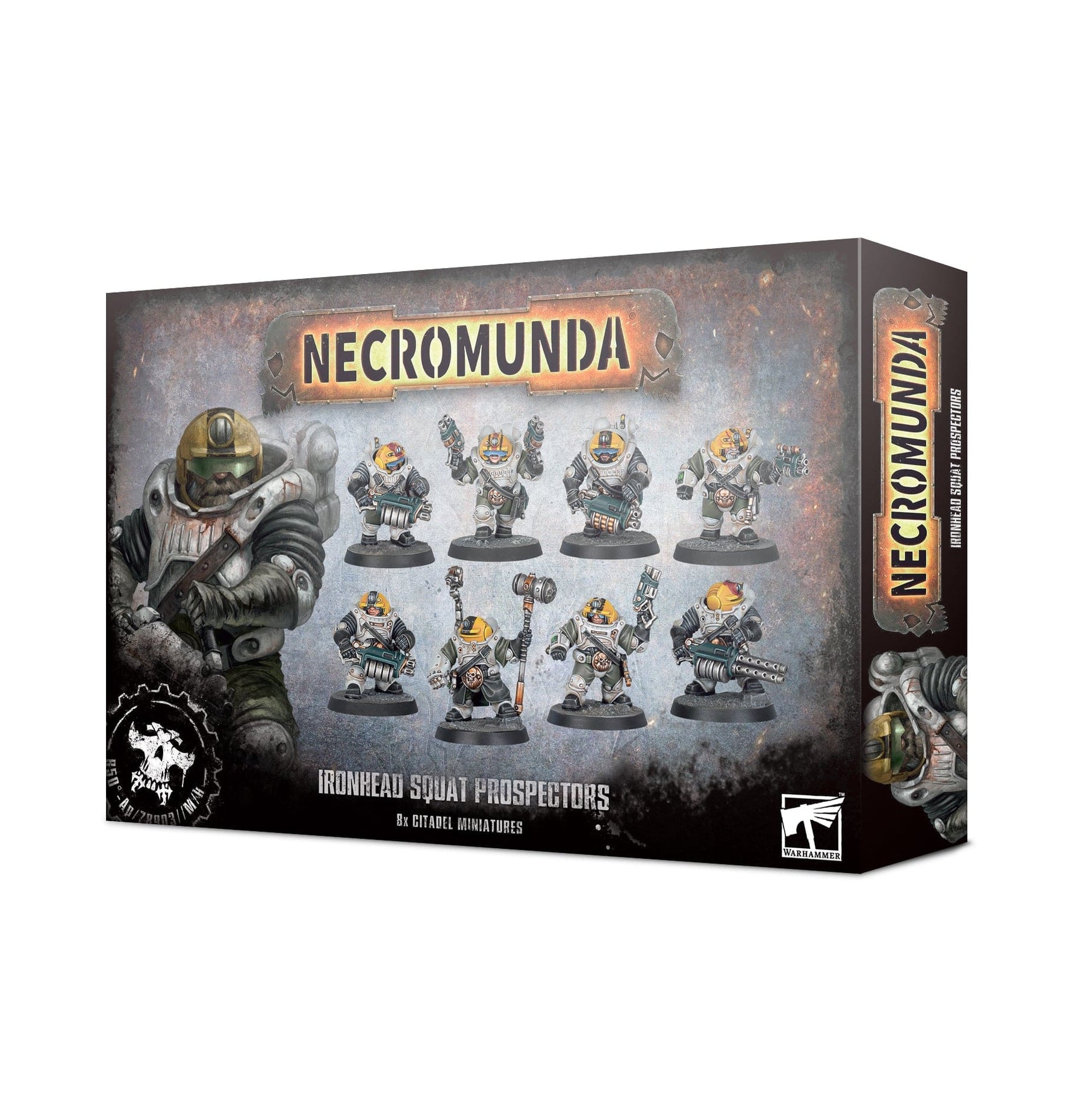 Games Workshop Tabletop Games > Games Workshop > Other Warhammer Warhammer - Necromunda: Ironhead Squat Prospectors 5011921162833 301-01