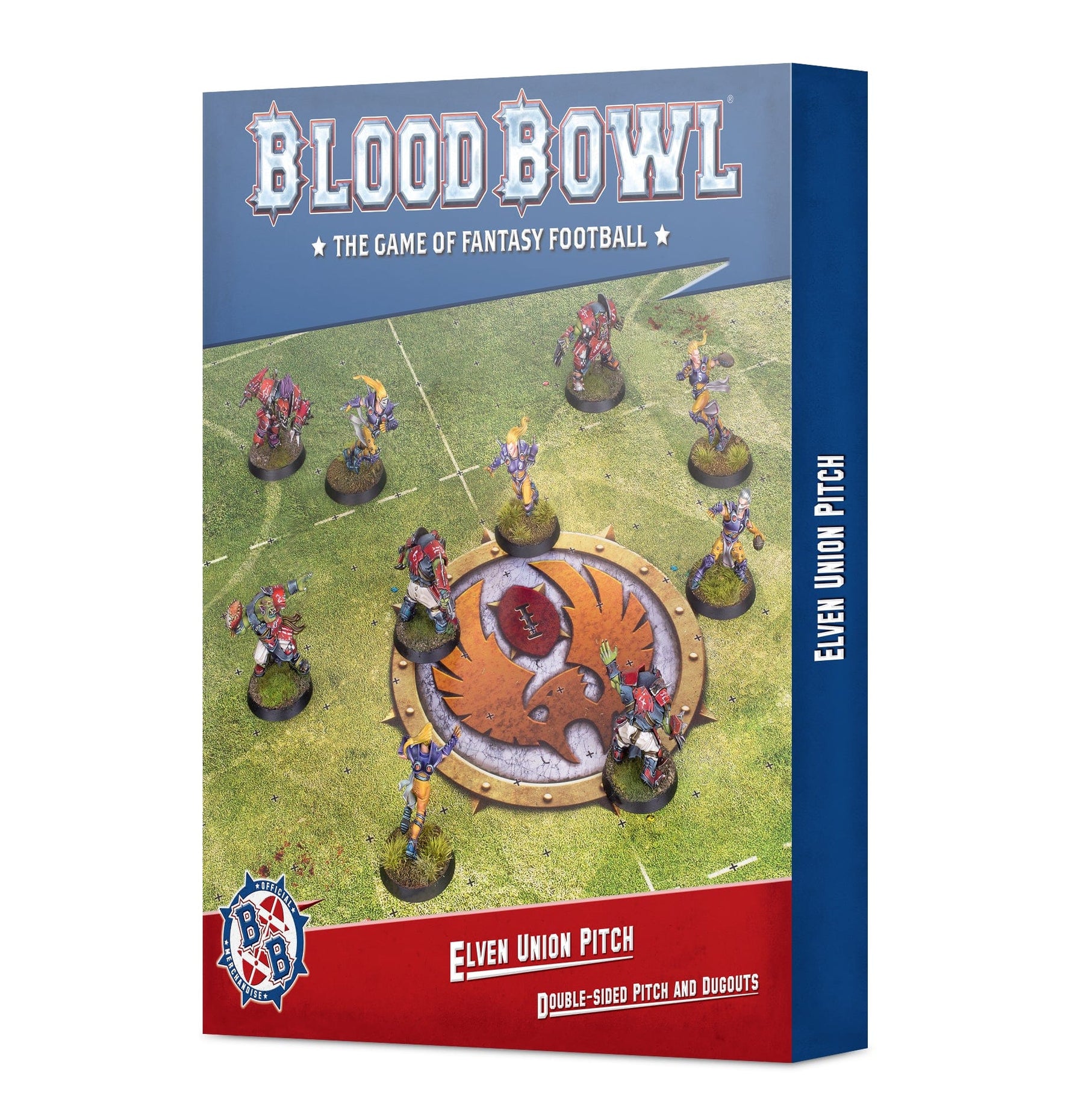 Games Workshop Tabletop Games > Games Workshop > Other Warhammer Warhammer - Blood Bowl: Elven Union Team - Elven Union Pitch 5011921165858 200-19