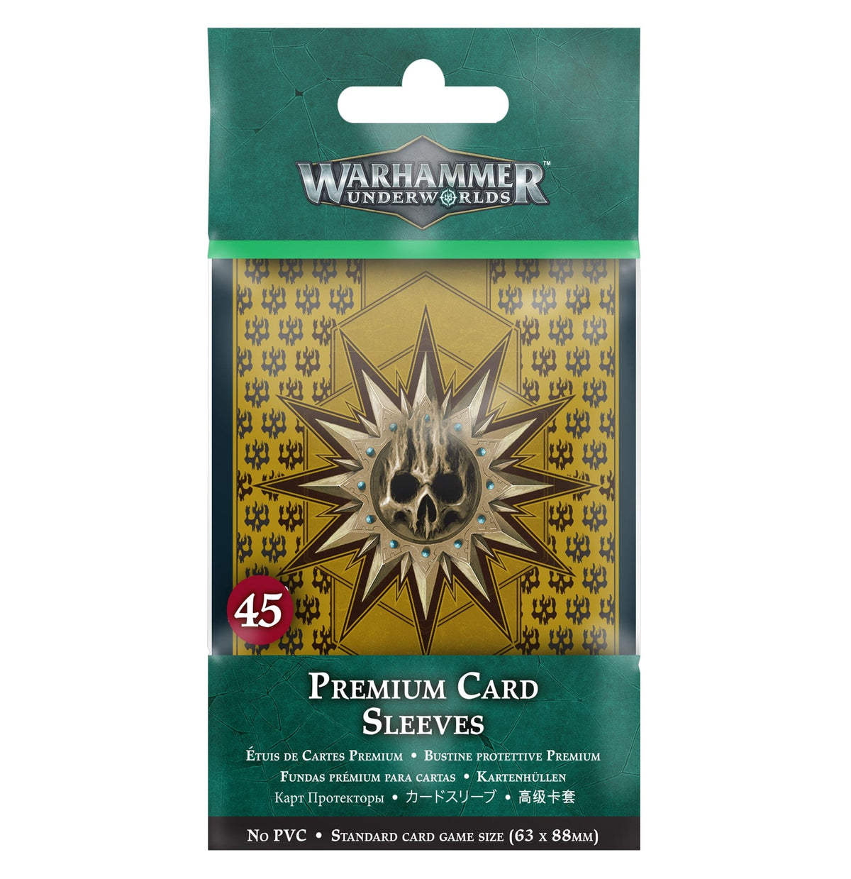 Games Workshop Tabletop Games > Games Workshop > Other Warhammer Warhammer - Underworlds: Premium Card Sleeves 5011921158546 110-03