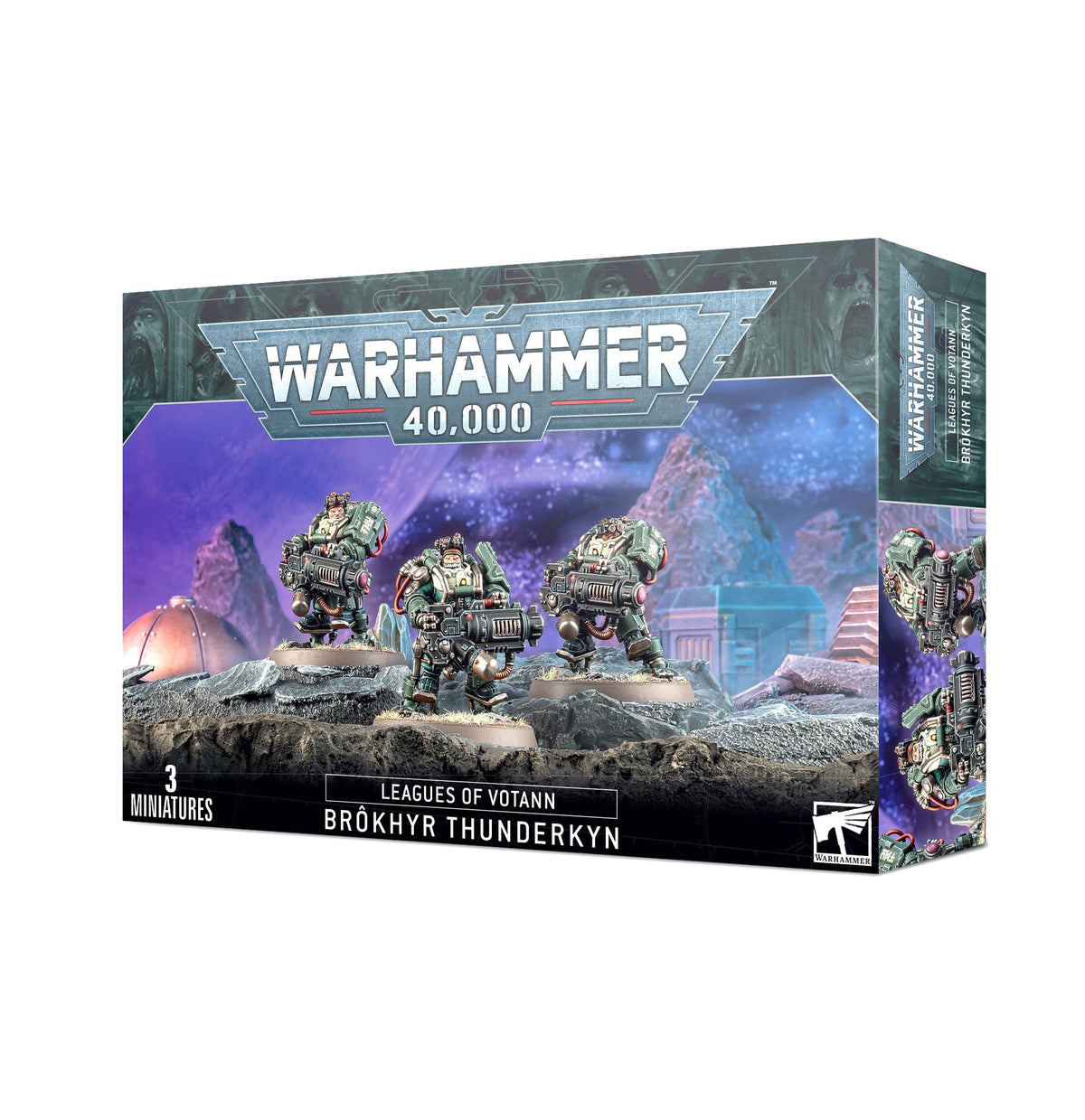 Games Workshop Tabletop Games > Games Workshop > Warhammer 40k > Leagues of Votann Warhammer - 40k: Leagues of Votann - Brokhyr Thunderkyn 5011921172429 69-08