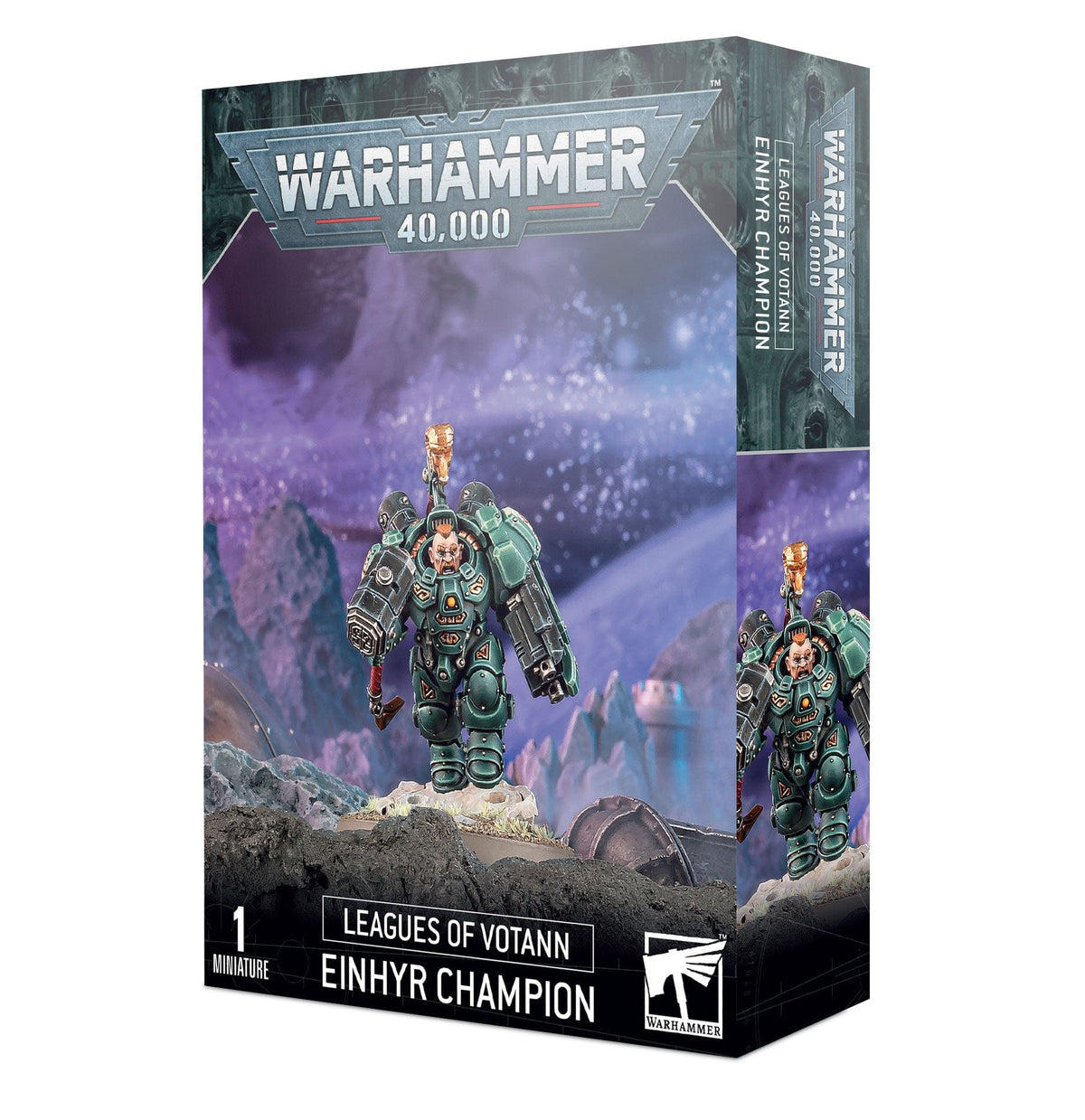 Games Workshop Tabletop Games > Games Workshop > Warhammer 40k > Leagues of Votann Warhammer - 40k: Leagues of Votann - Einhyr Champion 5011921180981 69-14