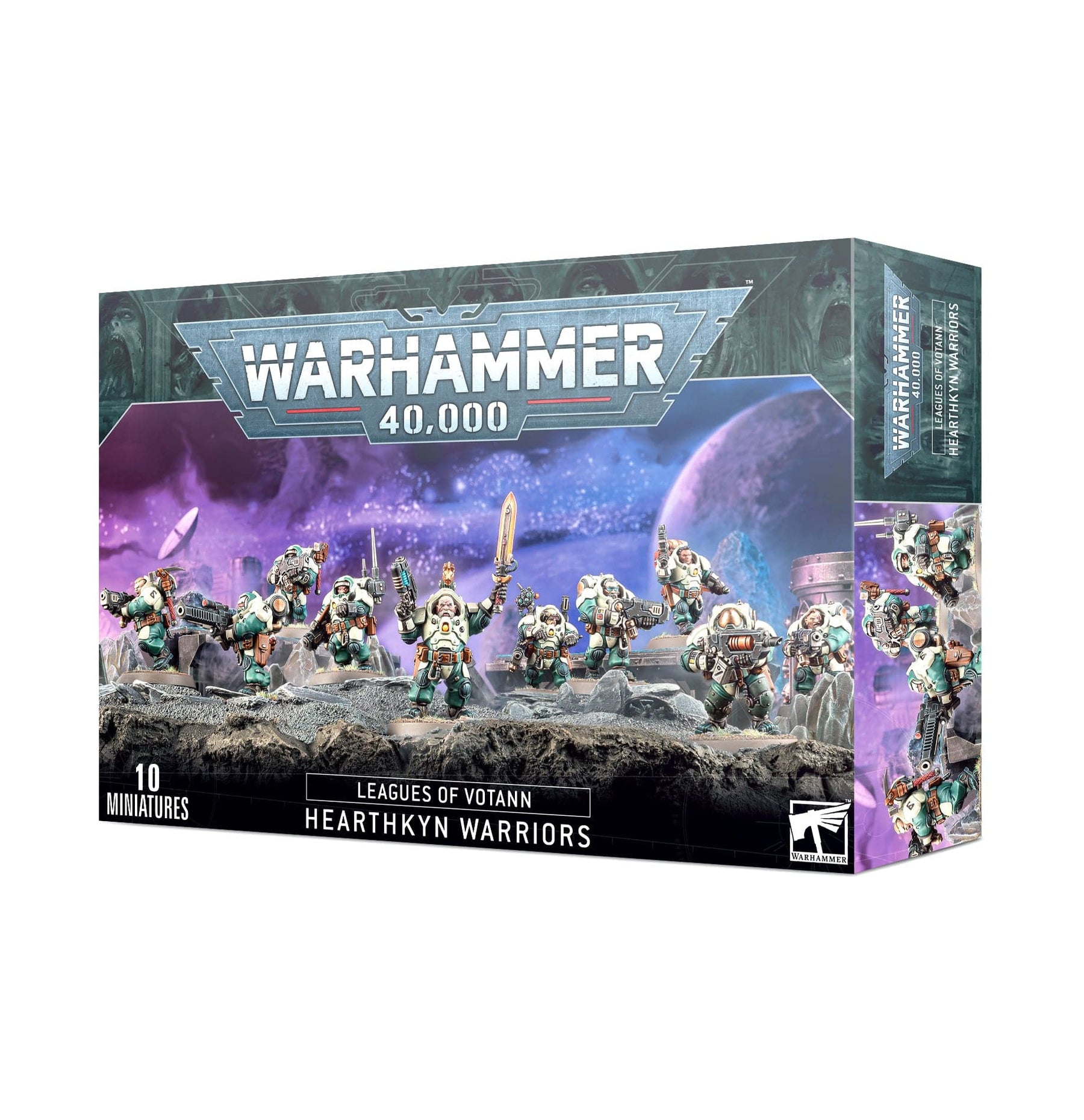 Games Workshop Tabletop Games > Games Workshop > Warhammer 40k > Leagues of Votann Warhammer - 40k: Leagues of Votann - Hearthkyn Warriors 5011921172443 69-10
