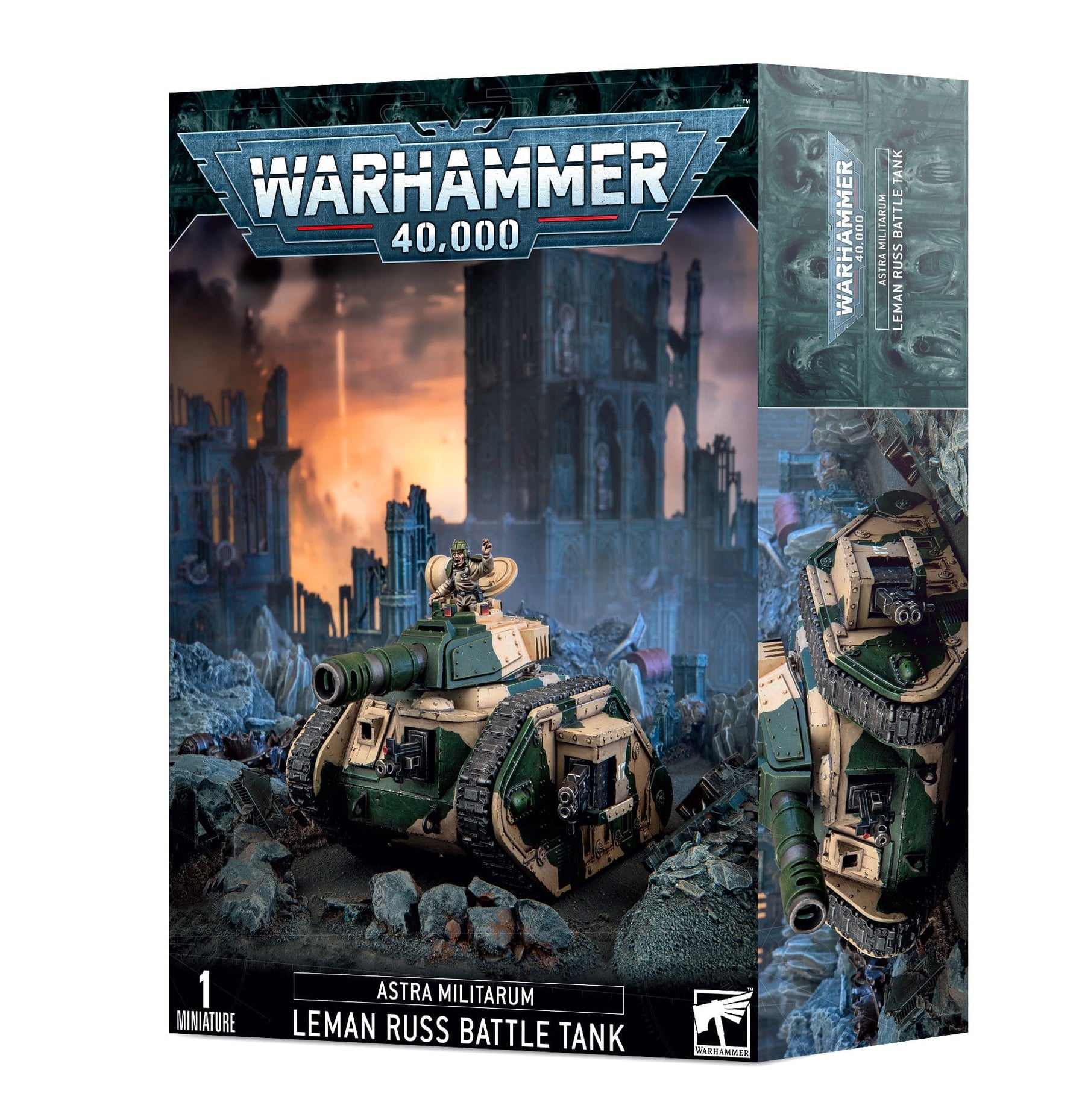 Games Workshop Tabletop Games > Games Workshop > Warhammer 40k > Astra Militarum Warhammer - 40k: Astra Militarum - Leman Russ Battle Tank 9E 5011921194575 47-06