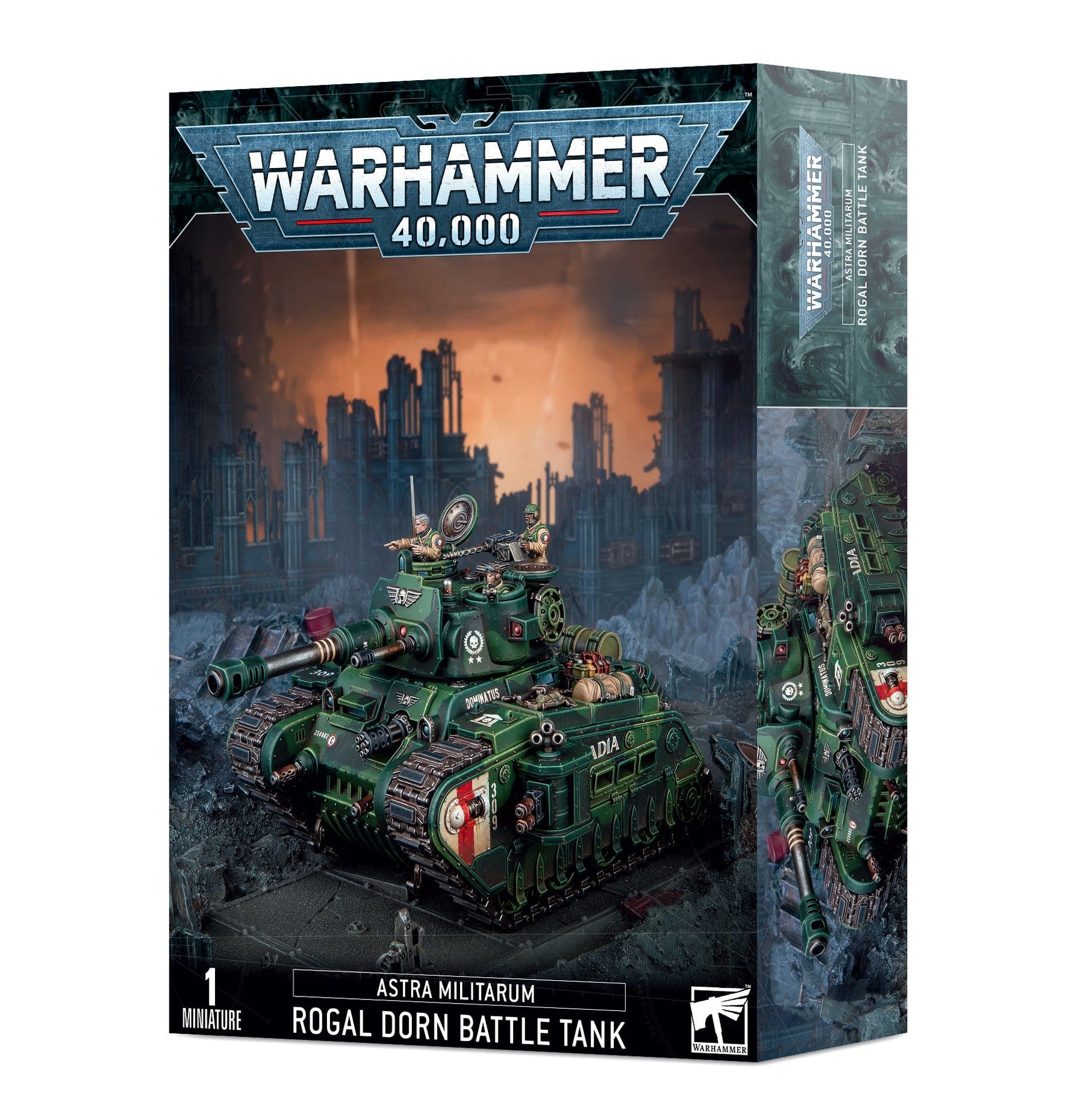Games Workshop Tabletop Games > Games Workshop > Warhammer 40k > Astra Militarum Warhammer - 40k: Astra Militarum - Rogal Dorn Battle Tank 9E 5011921181520 47-31