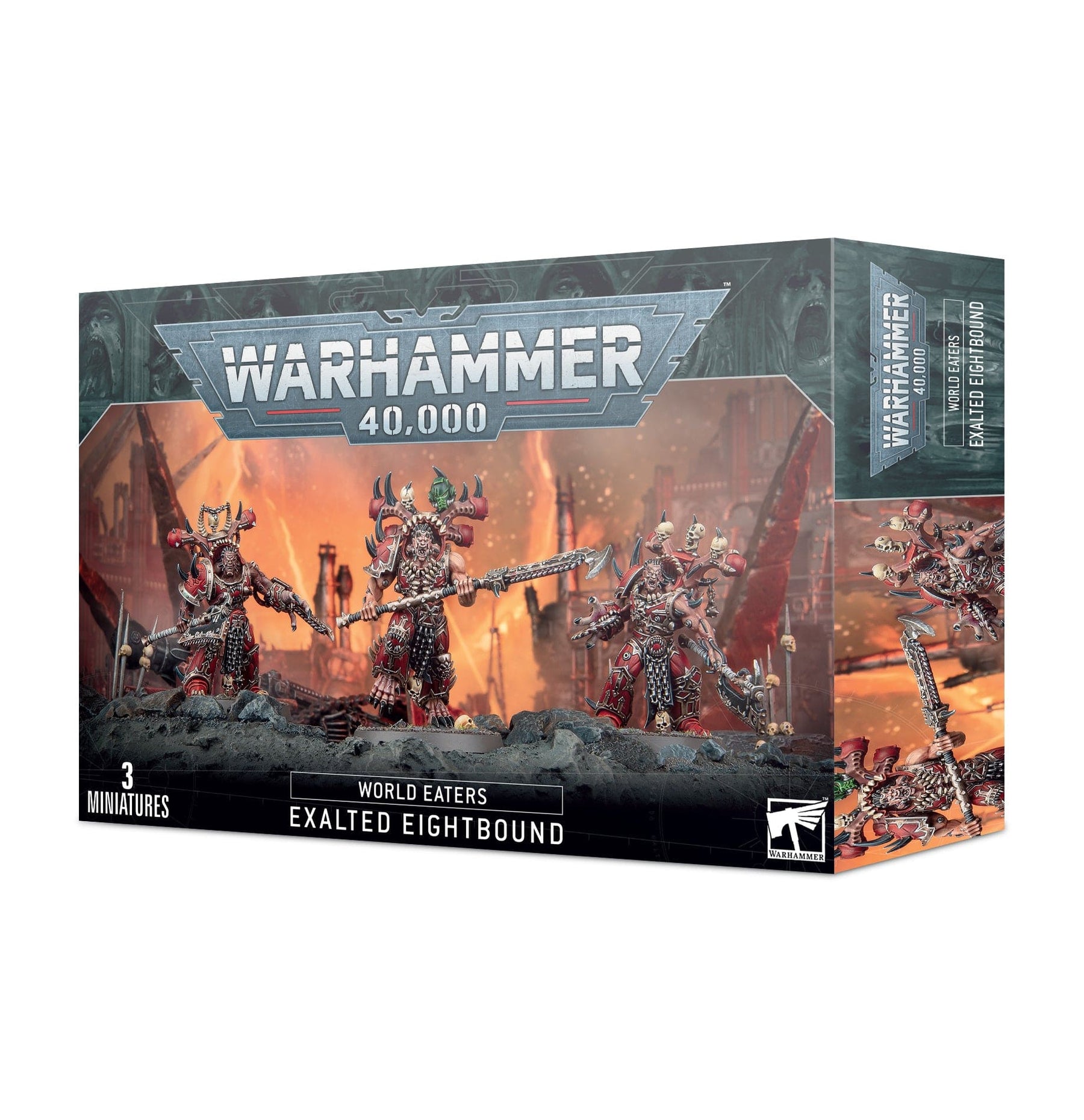 Games Workshop Tabletop Games > Games Workshop > Warhammer 40k > World Eaters Warhammer - 40k: World Eaters - Exalted Eightbound 9E 5011921173266 43-72
