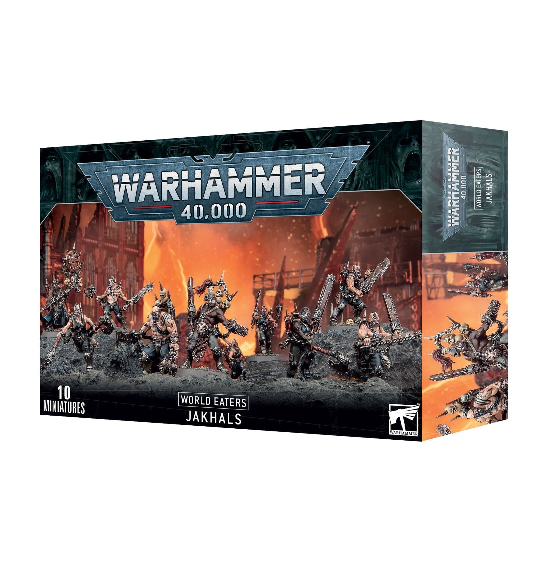 Games Workshop Tabletop Games > Games Workshop > Warhammer 40k > World Eaters Warhammer - 40k: World Eaters - Jakhals 9E 5011921173280 43-57