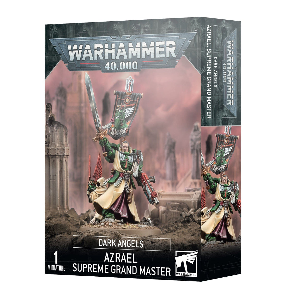Games Workshop Tabletop Games > Games Workshop > Warhammer 40k > Dark Angels Warhammer - 40k: Dark Angels - Azrael, Supreme Grand Master 5011921181391 44-18
