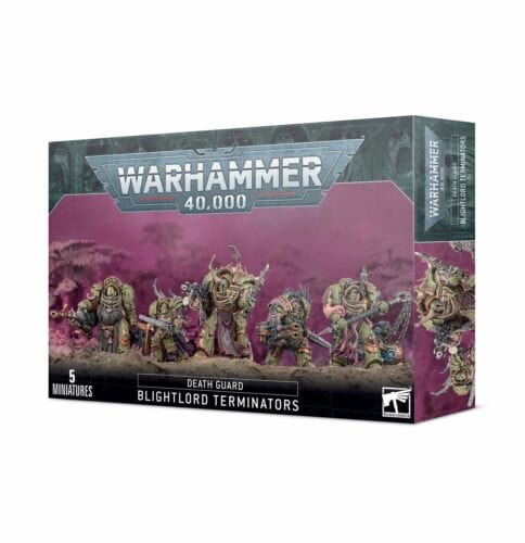 Games Workshop Tabletop Games > Games Workshop > Warhammer 40k > Death Guard Warhammer - 40k: Death Guard - Blightlord Terminators 5011921153534 43-51