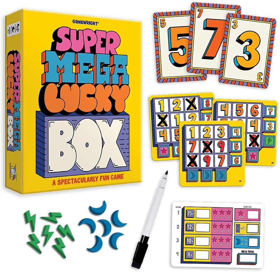 Gamewright Board Games > Party Games Super Mega Lucky Box 759751001216