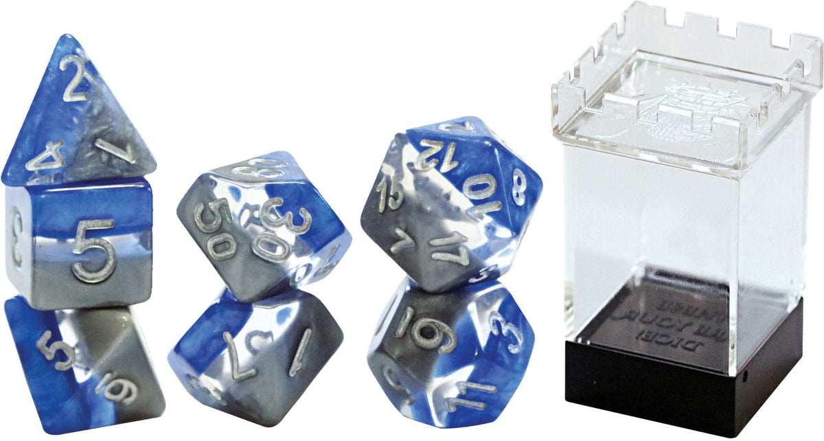 Gate Keeper Games Dice > Gate Keeper Games Supernova Dice: The Heir (7 Polyhedral Dice Set) 633696906877 GKG SN309