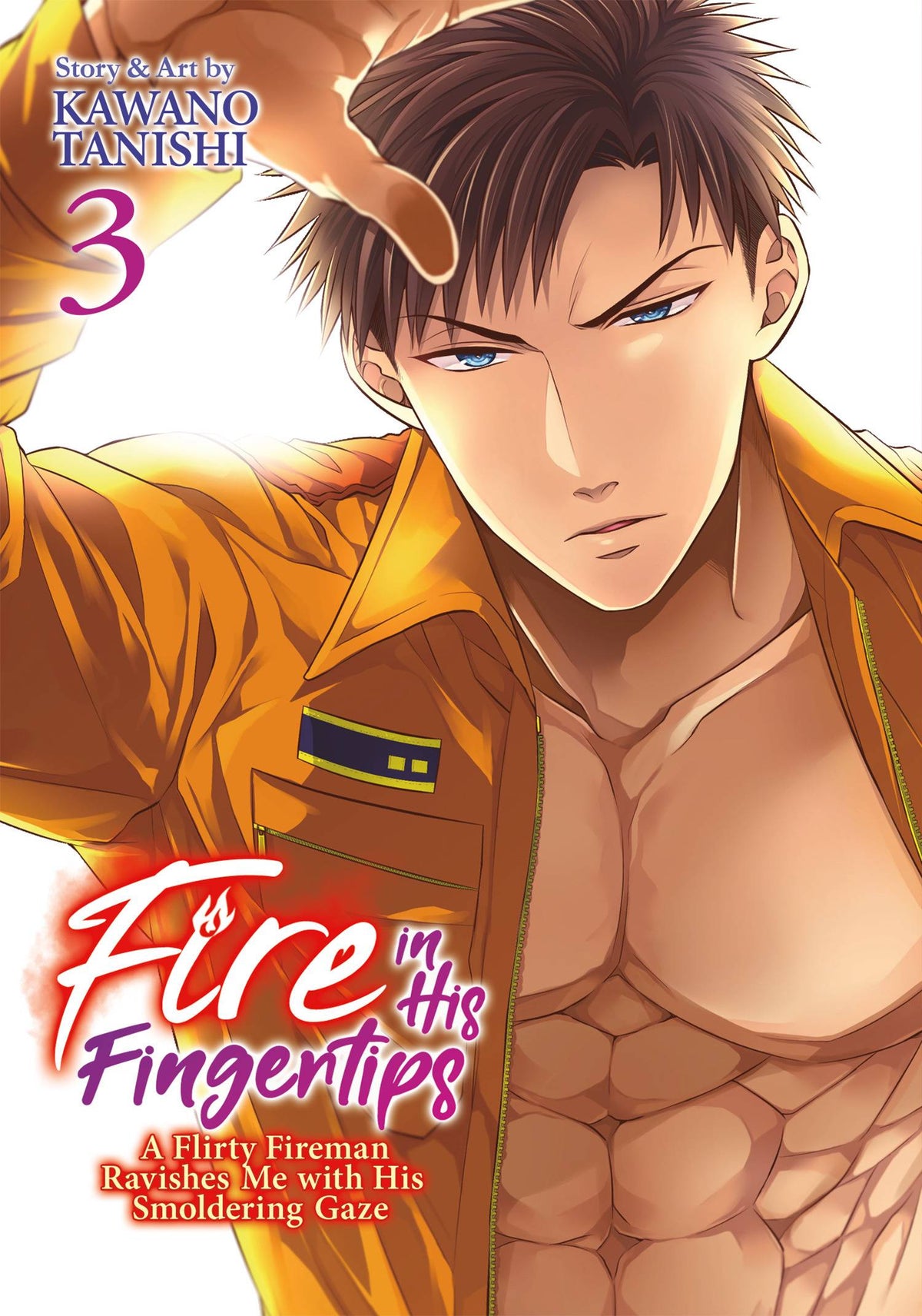 GHOST SHIP Manga Fire In His Fingertips Fireman Smoldering Gaze GN Vol 03 (Mr 9781638581086 FEB221936