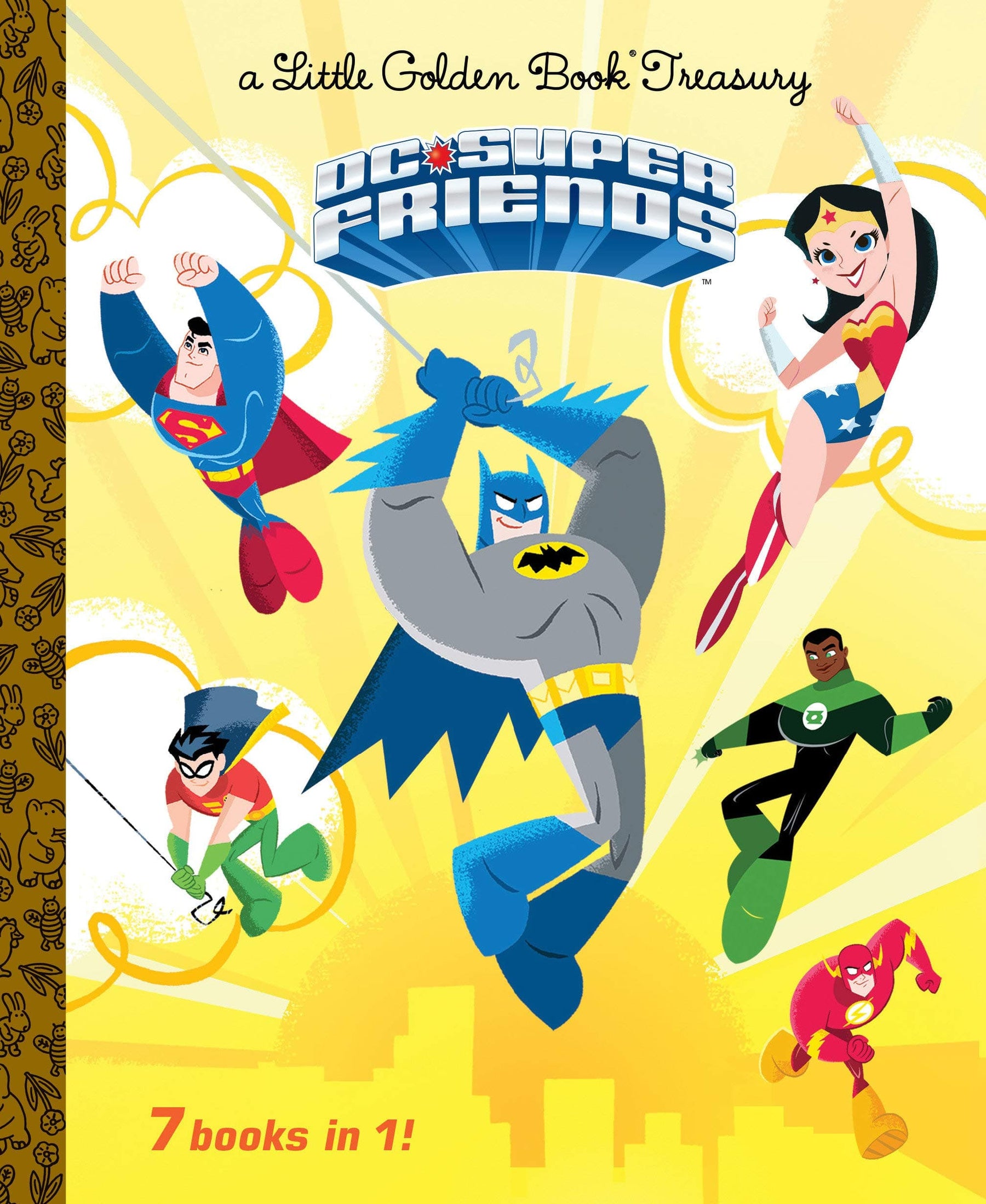 Little Golden Book: DC Super Friends - Treasury HC - Third Eye