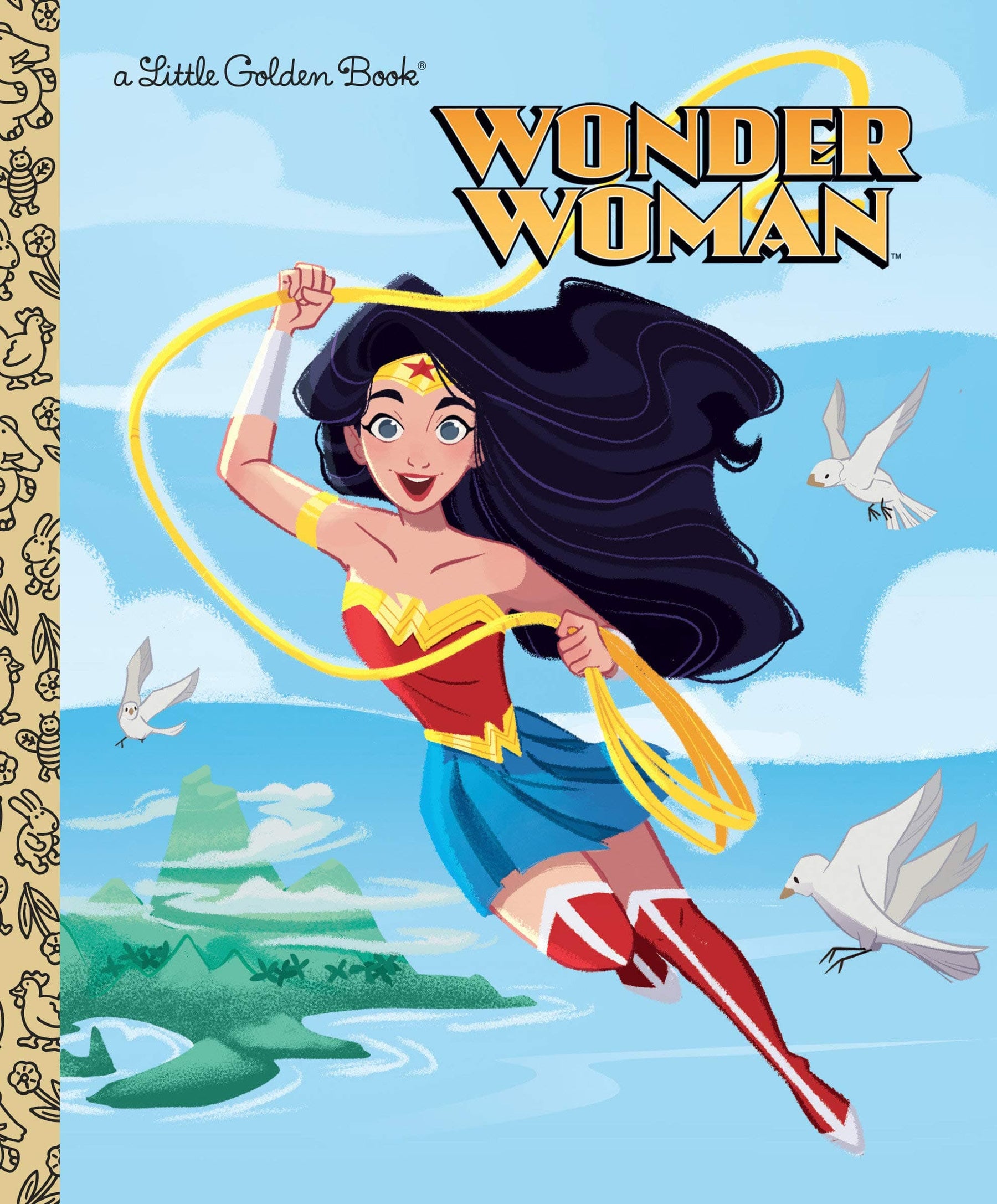 Golden Books Books > Kids Little Golden Book: DC Super Heroes - Wonder Woman HC 9781984895035