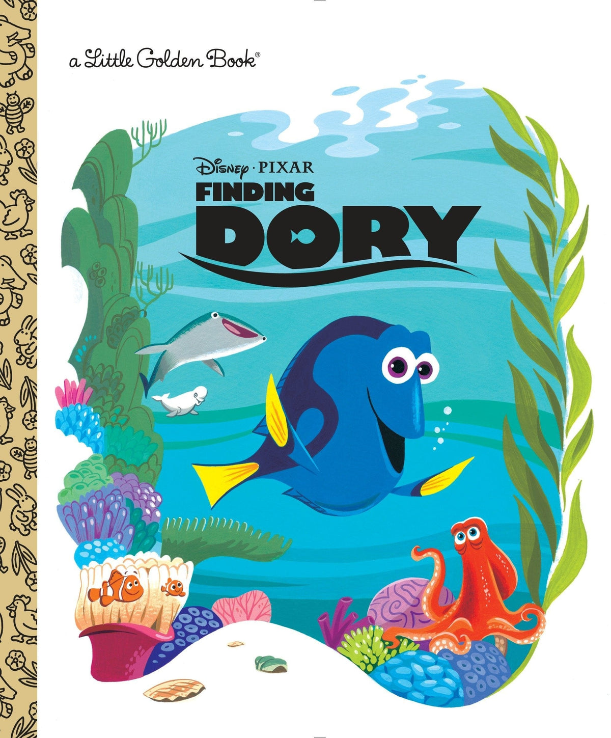 Golden Books Books > Kids Little Golden Book: Disney - Finding Dory 9780736435116