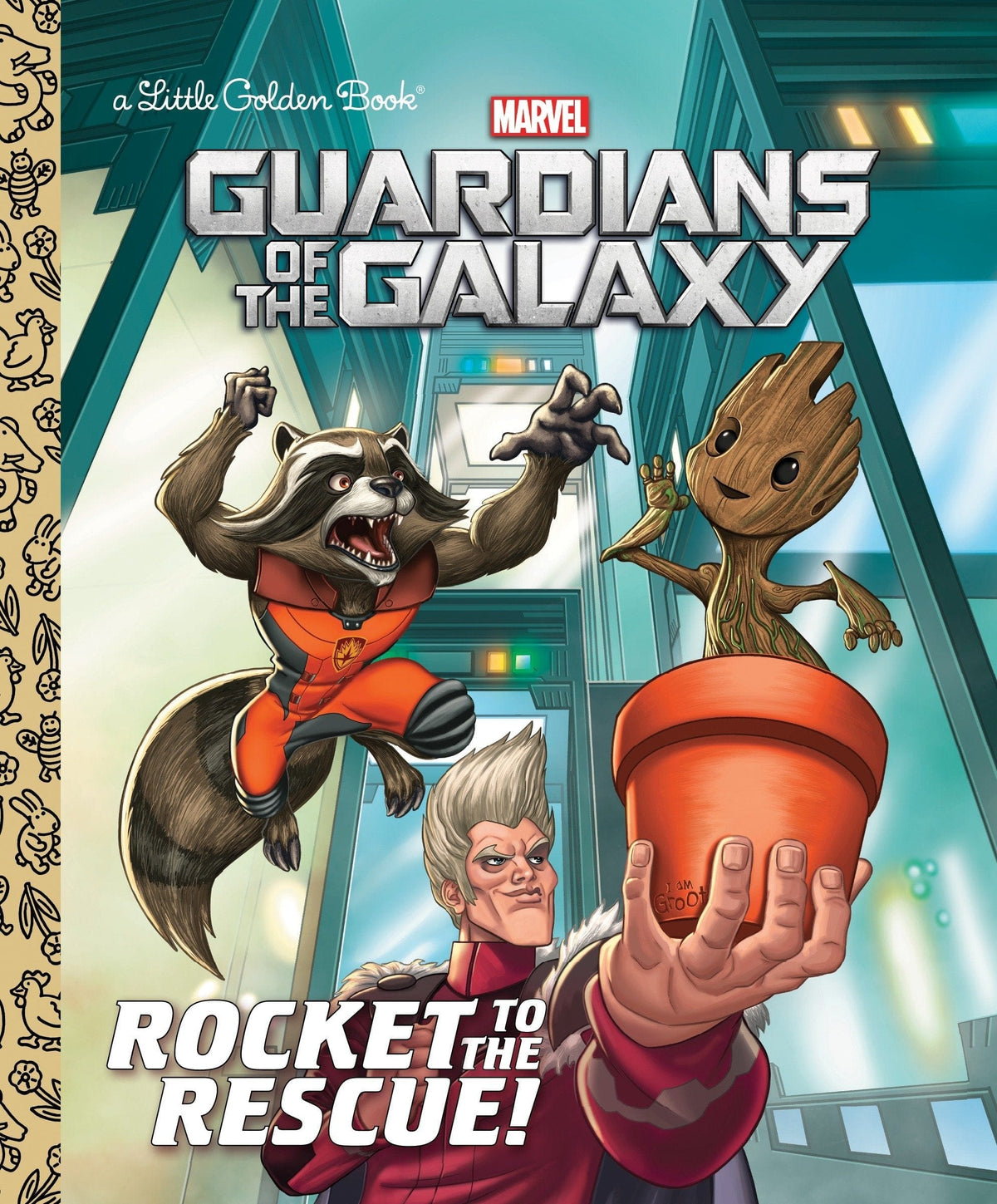 Golden Books Books > Kids Little Golden Book: Guardians of the Galaxy - Rocket to the Rescue! 9780399558498