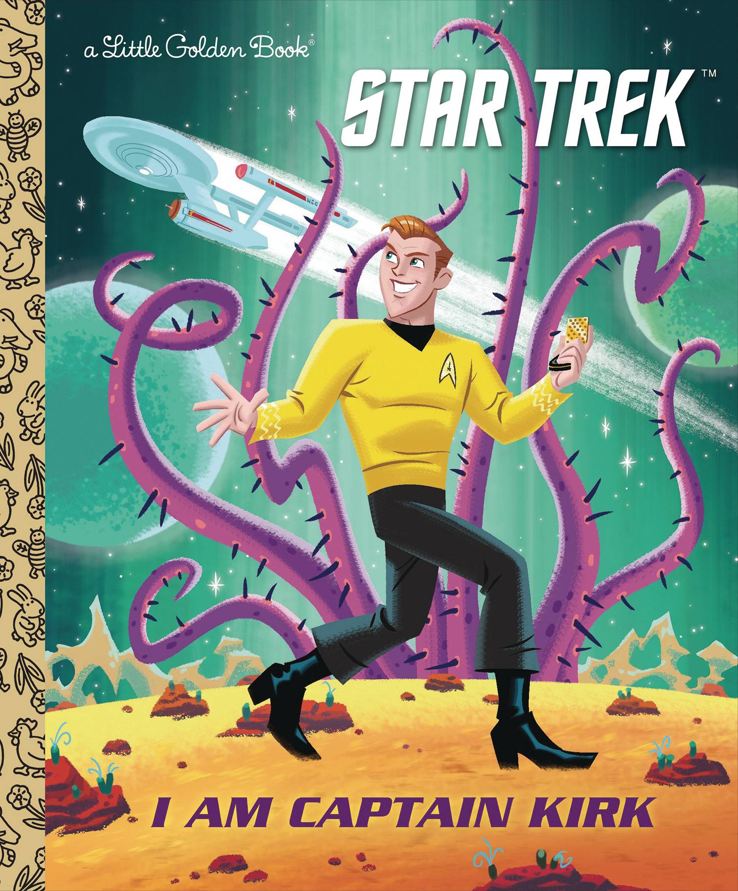 Golden Books Books > Kids I AM CAPTAIN KIRK LITTLE GOLDEN BOOK (C: 0-1-0) 9781984829733 STL103902