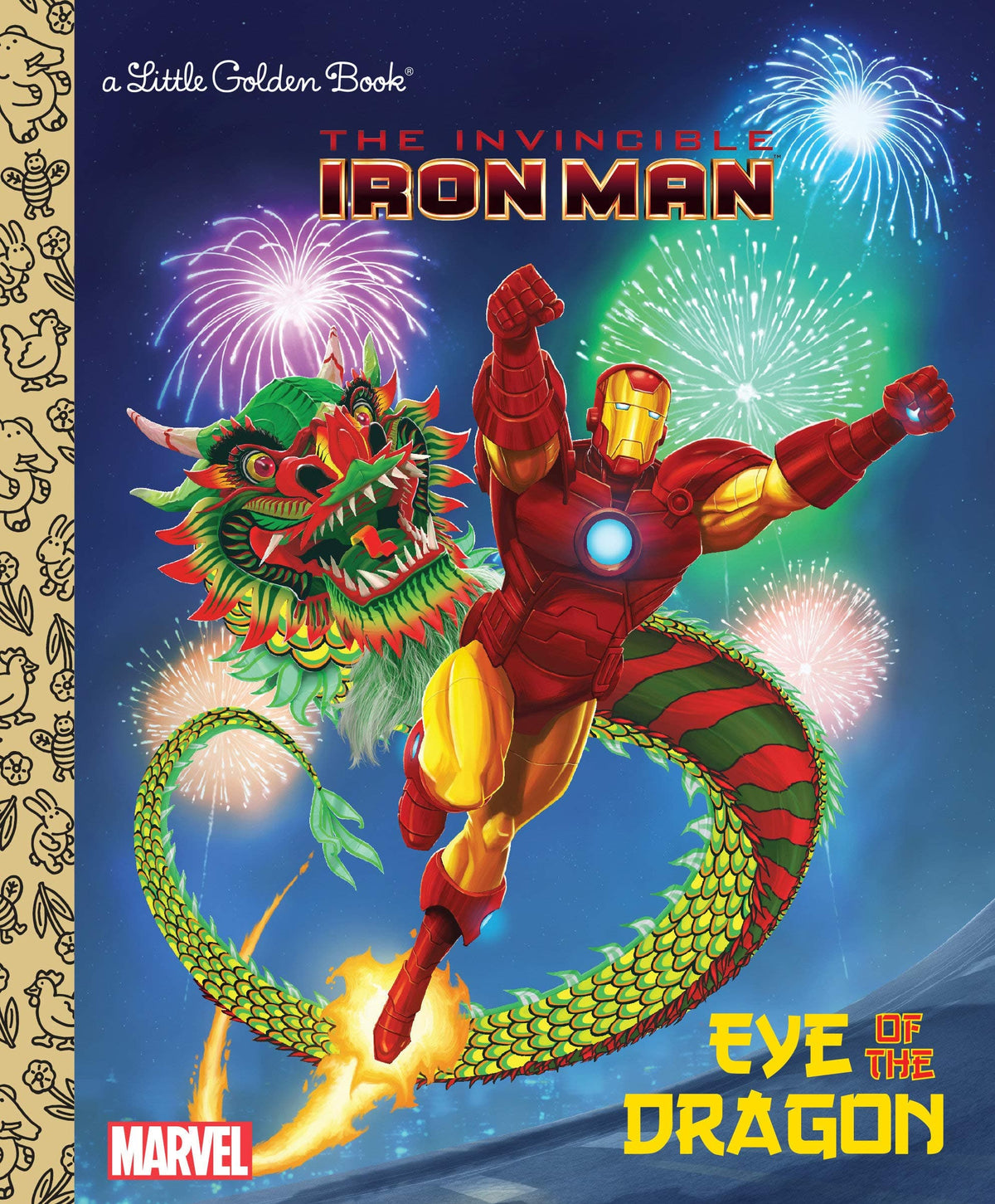 Golden Books Books > Kids Little Golden Book: Marvel - Iron Man, Eye of the Dragon 9780307976543