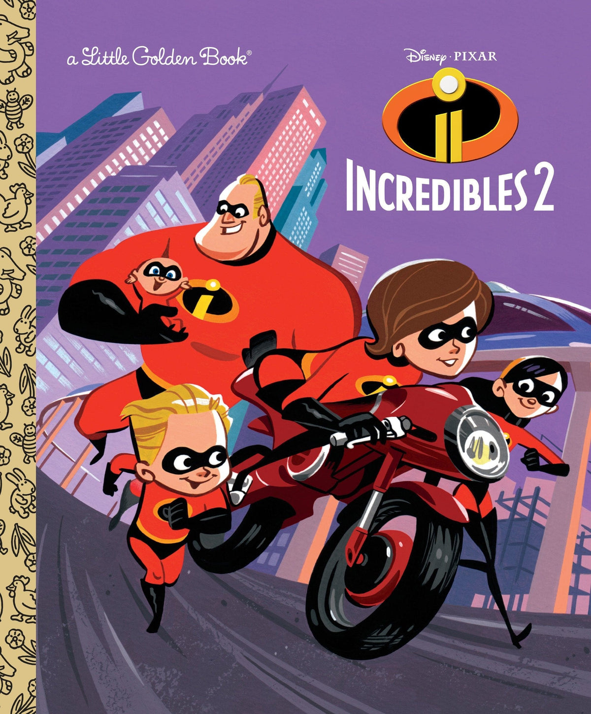 Golden Books Books > Kids Little Golden Book: Disney - Incredibles 2 HC 9780736438551