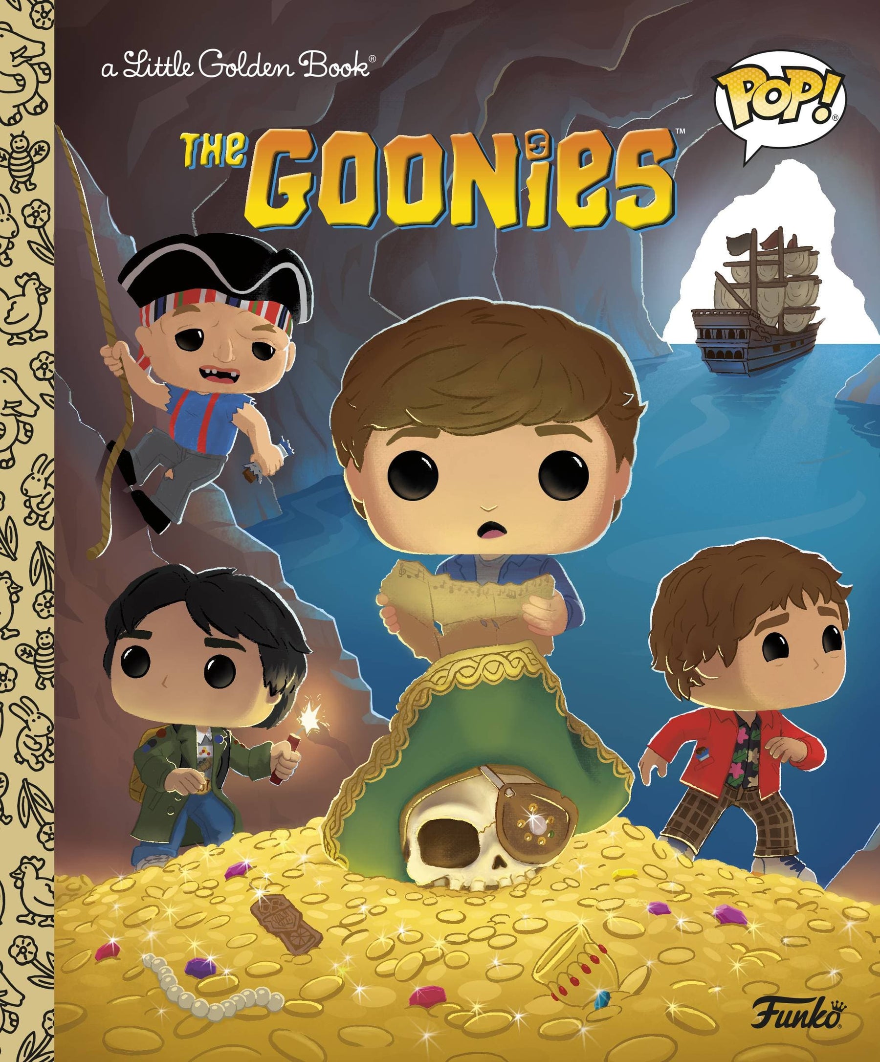 Golden Books Books > Kids Little Golden Book FUNKO GOONIES 978059357063050599 MAY231816