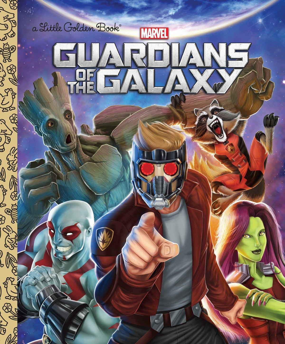 Golden Books Books > Kids Little Golden Book: Marvel - Guardians of the Galaxy 9780399550966