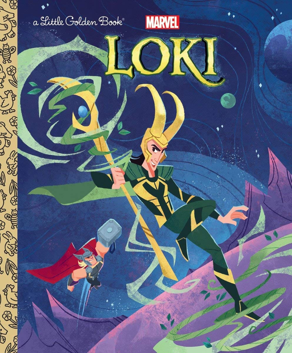 Golden Books Books > Kids Little Golden Book: Marvel - Loki 9780593304242