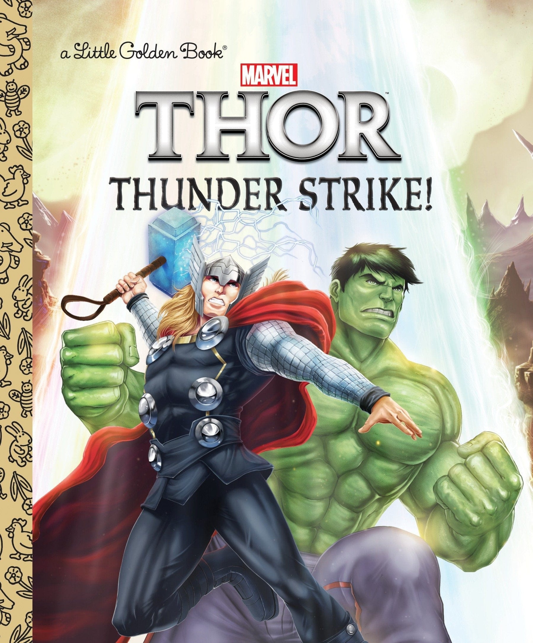 Golden Books Books > Kids Little Golden Book: Marvel - Thor, Thunder Strike! 9781524717308