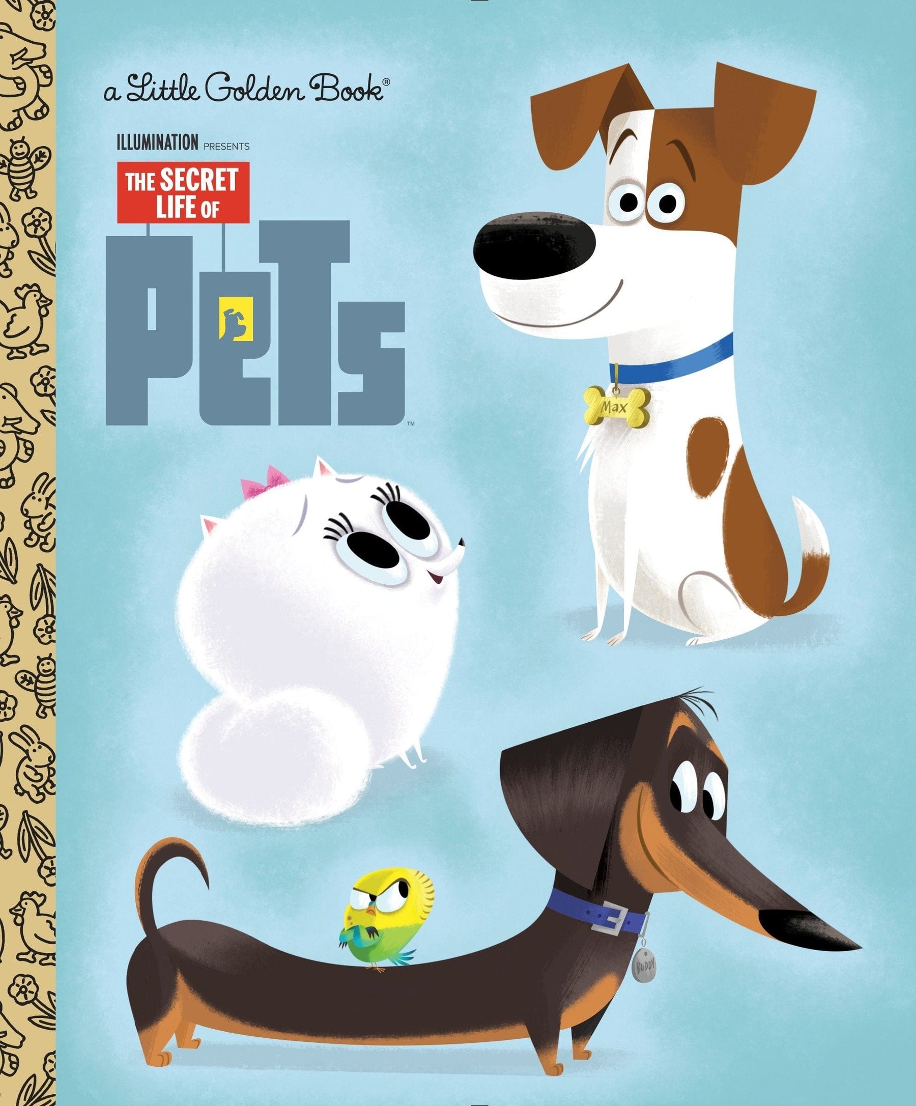 Golden Books Books > Kids Little Golden Book - Secret Life of Pets HC (Little Golden Book) 9780399554810