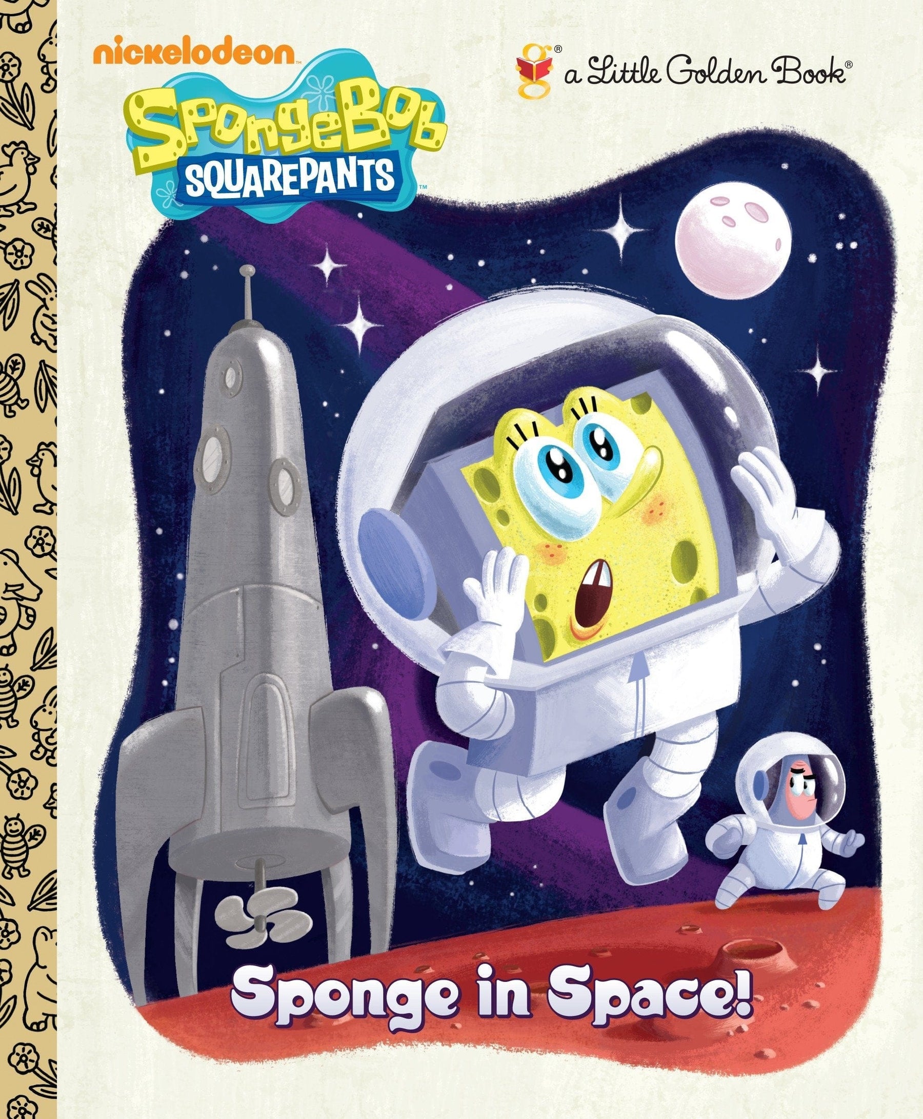 Golden Books Books > Kids Little Golden Book - SpongeBob Squarepants: Sponge in Space! HC (Little Golden Book) 9780307929907