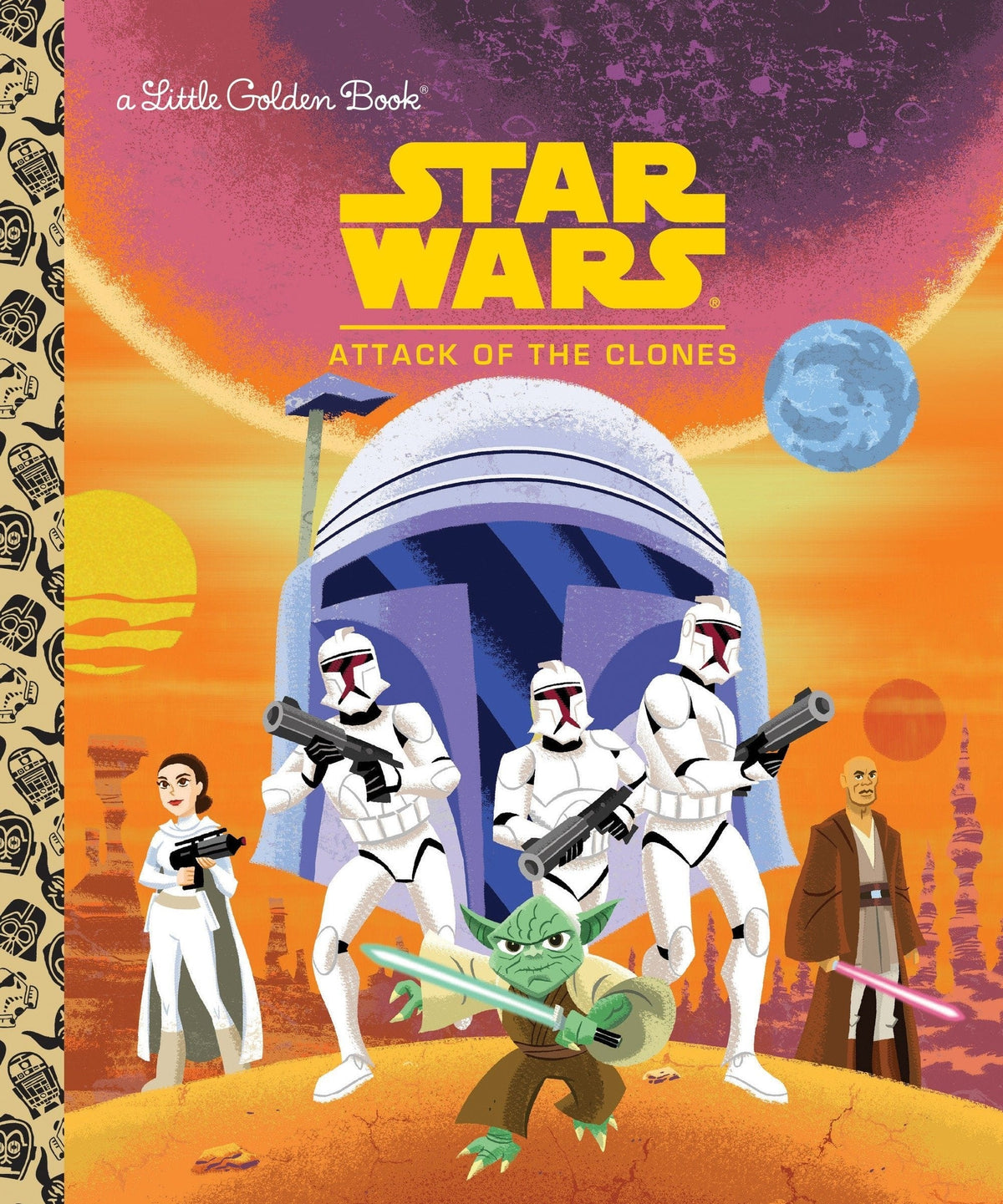 Golden Books Books > Kids Star Wars: Attack of the Clones HC (Little Golden Book) 9780736435468