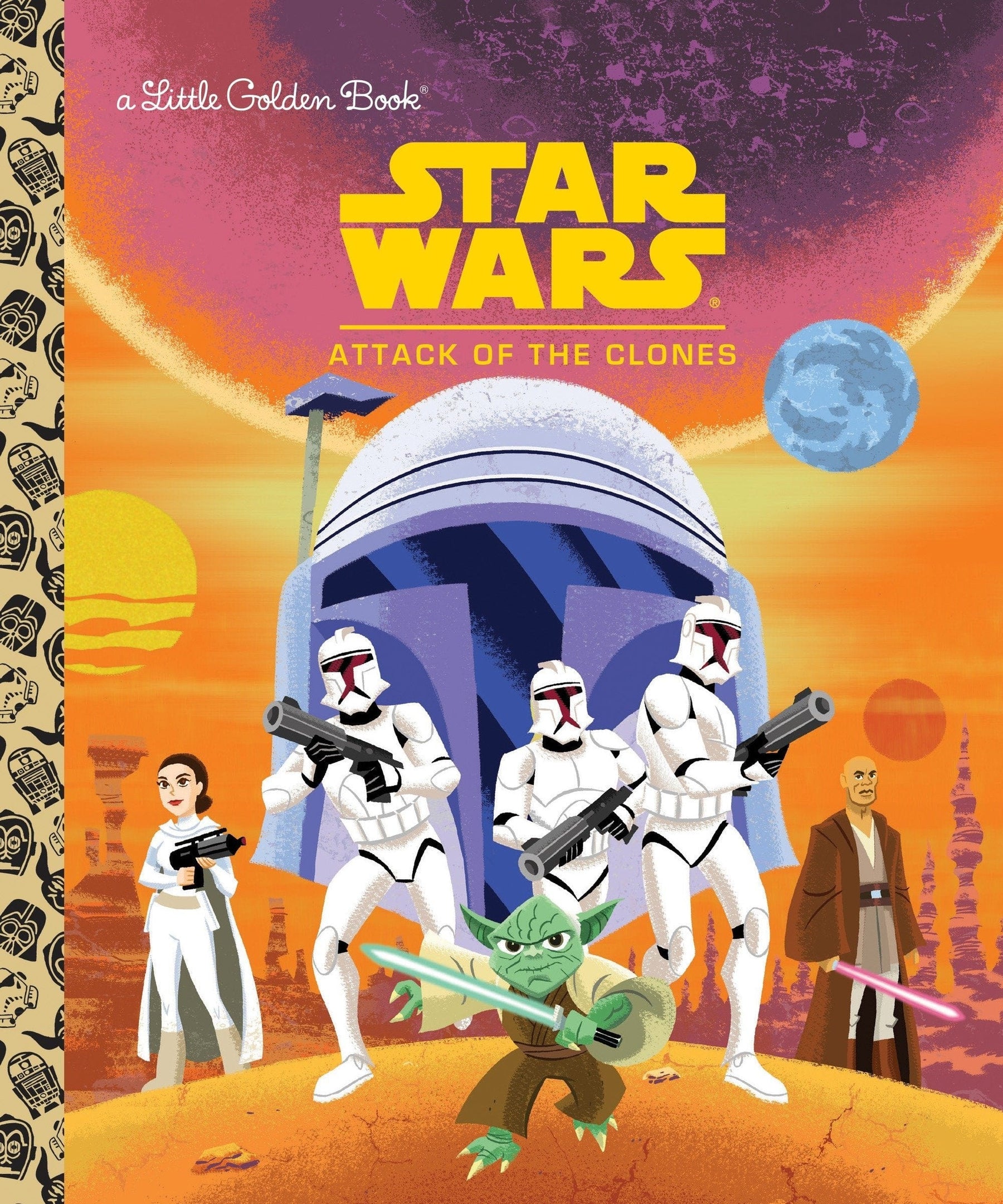Golden Books Books > Kids Star Wars: Attack of the Clones HC (Little Golden Book) 9780736435468