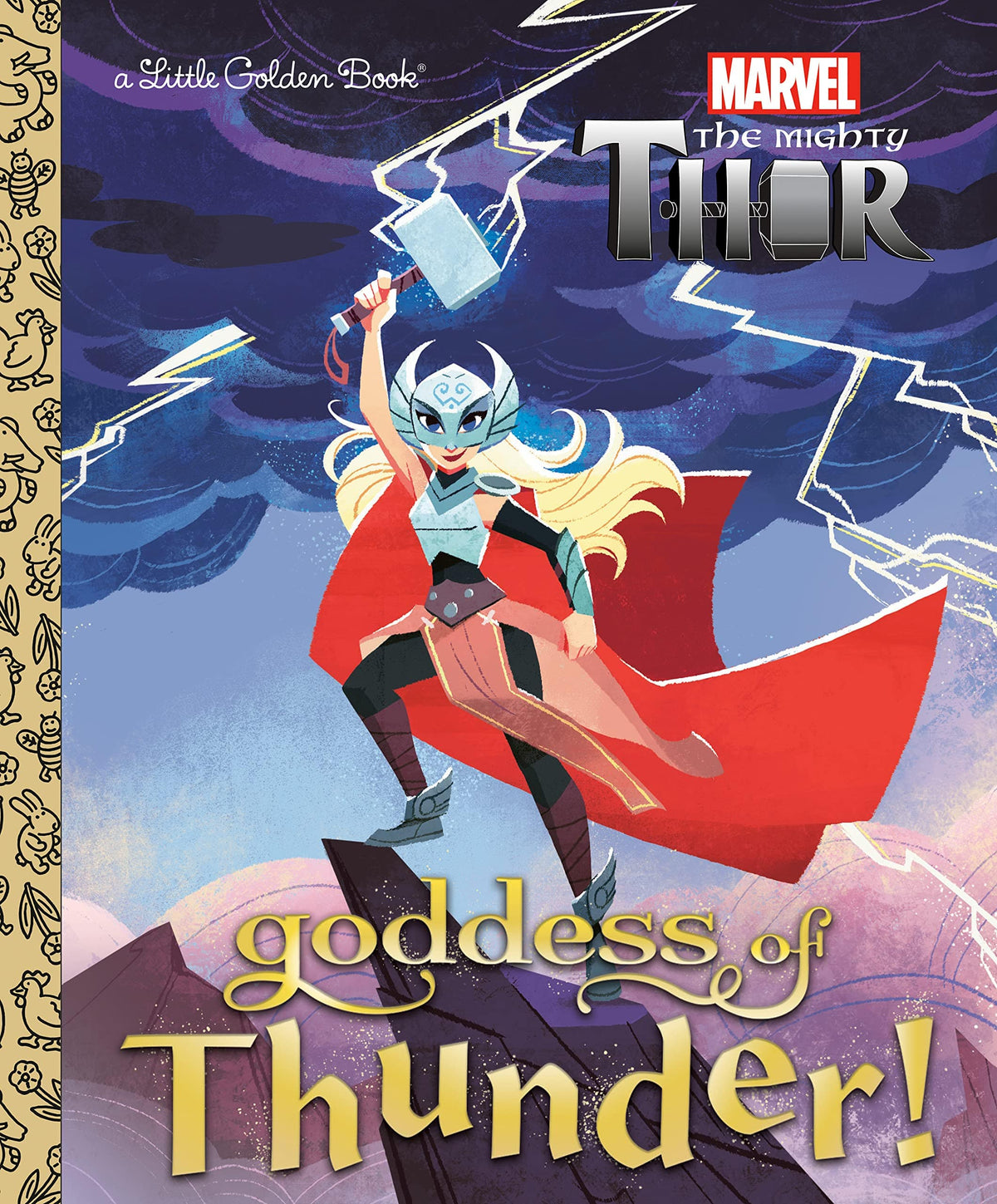 Little Golden Book - Thor, the Mighty: Goddess of Thunder! HC (Little Golden Book) - Third Eye